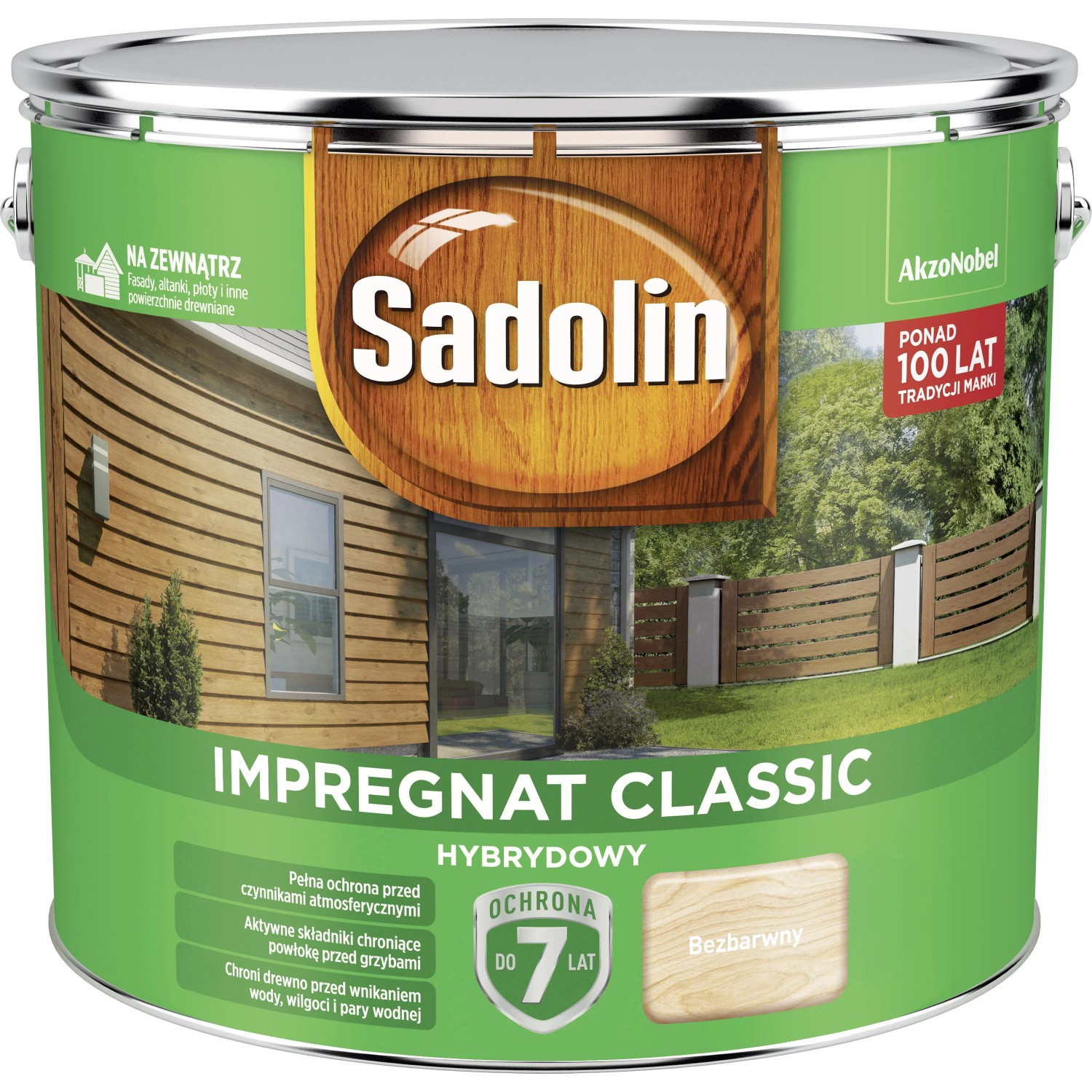 Sadolin Impregnat Classic bezbarwny - 9L