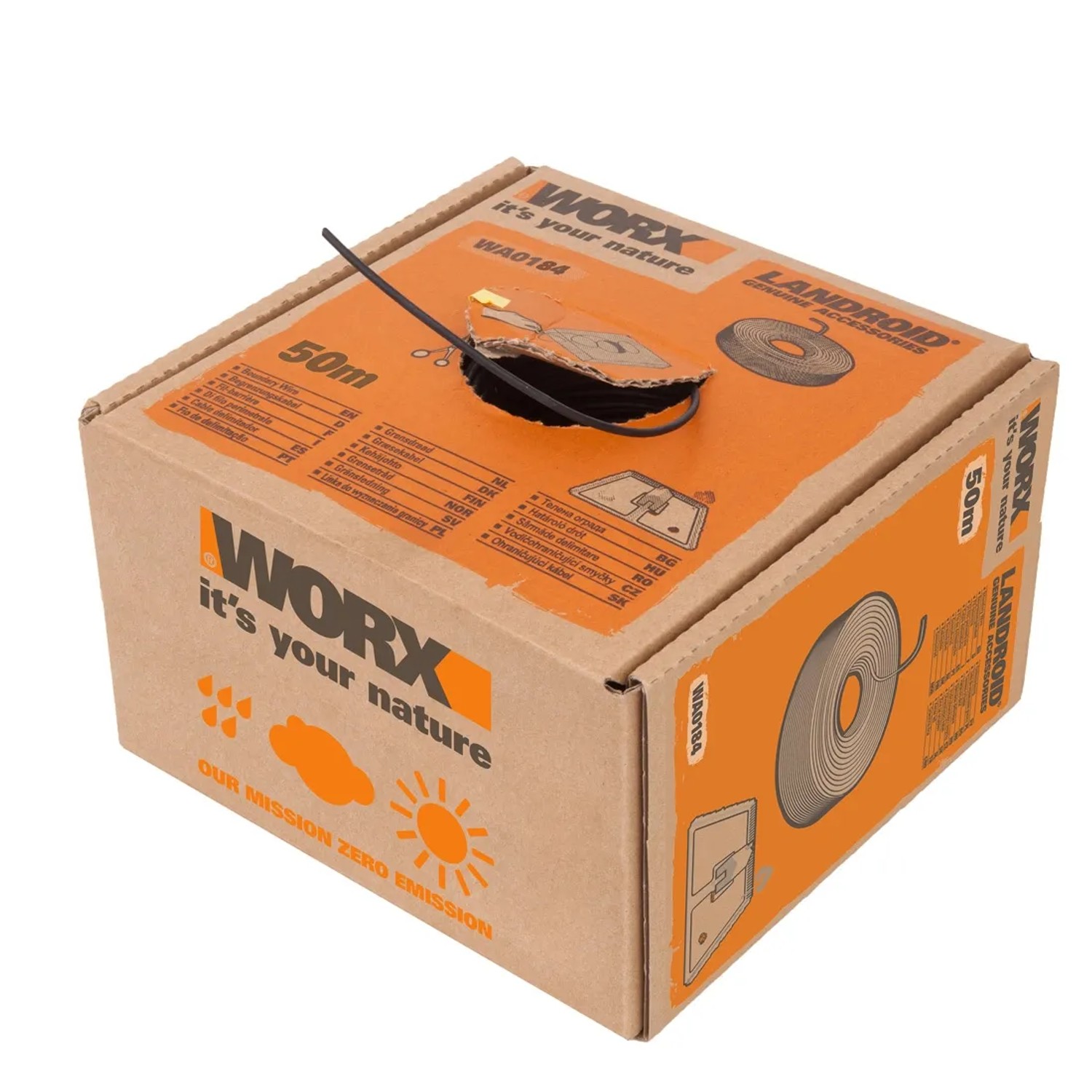WORX Kabel graniczny do robota koszącego Landroid 50 m WA0184