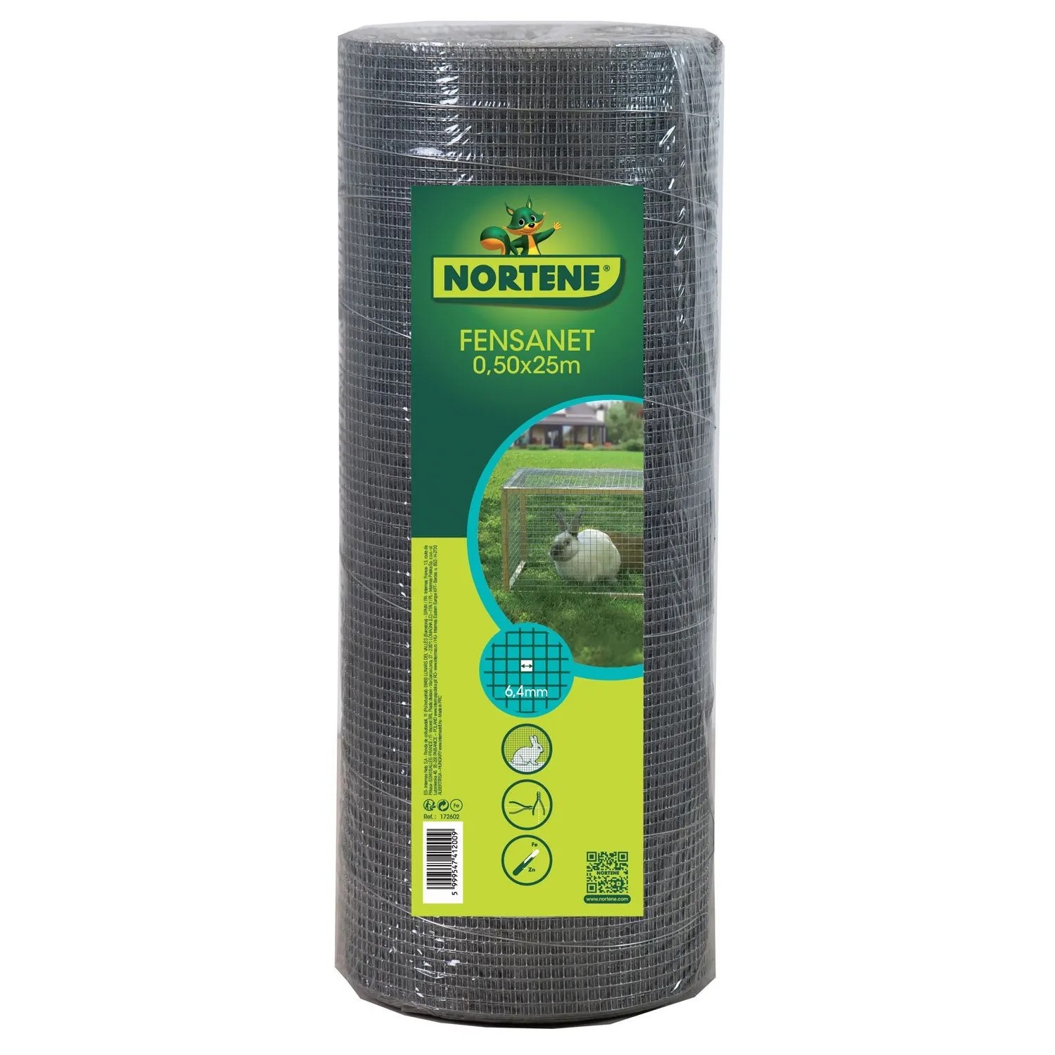 Siatka metalowa zgrzewana galwanizowana - 0,5x25 m