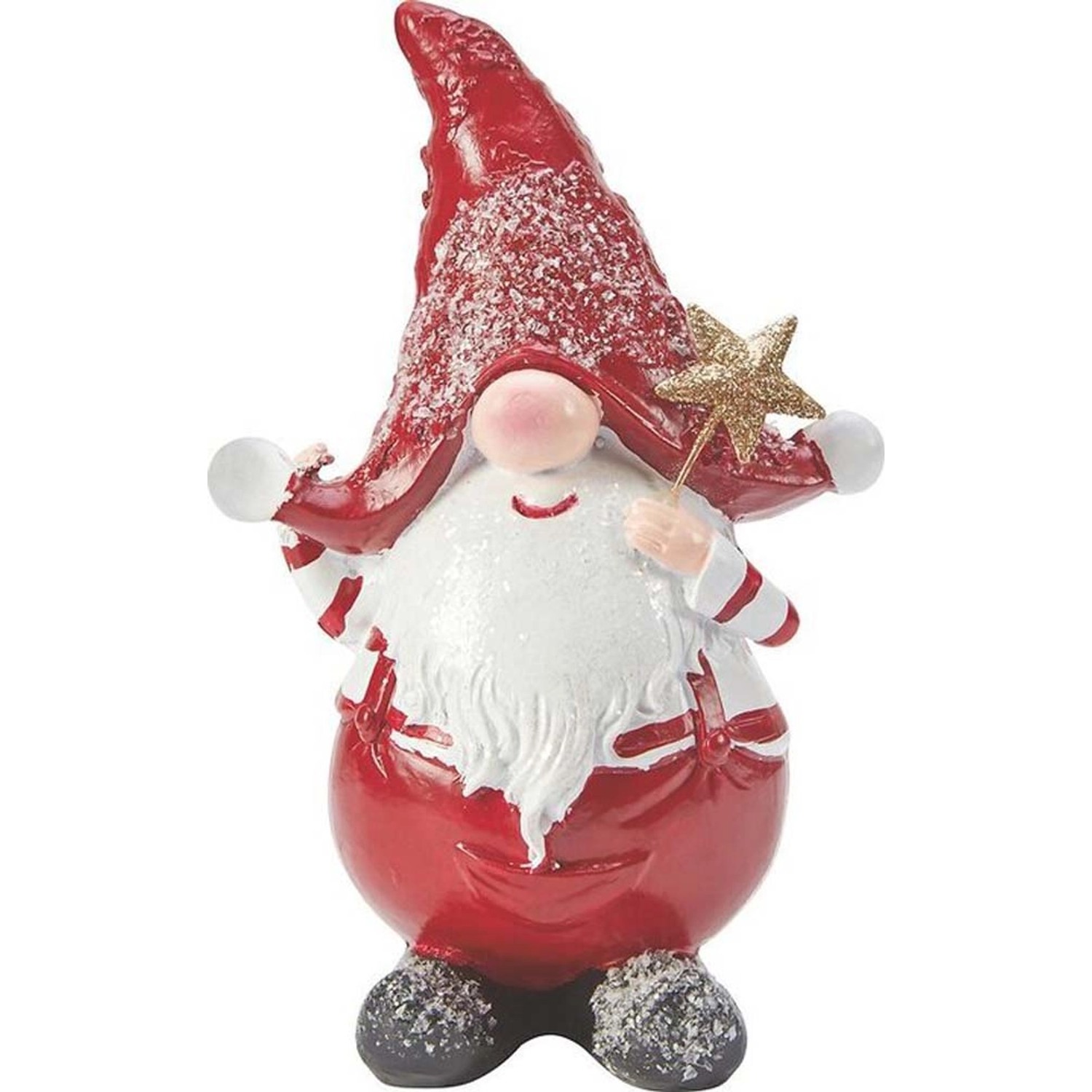 Figurka ceramiczna MIKOŁAJ - wys. 15 cm