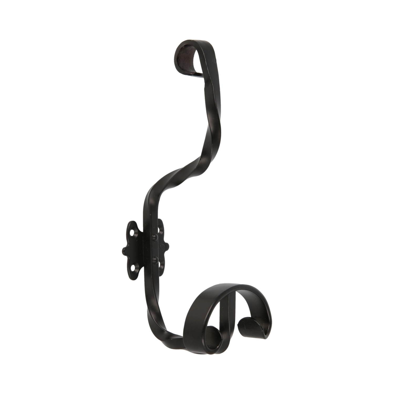 Agas Wieszak rustykalny ścienny czarny 8 × 9 × 21 mm