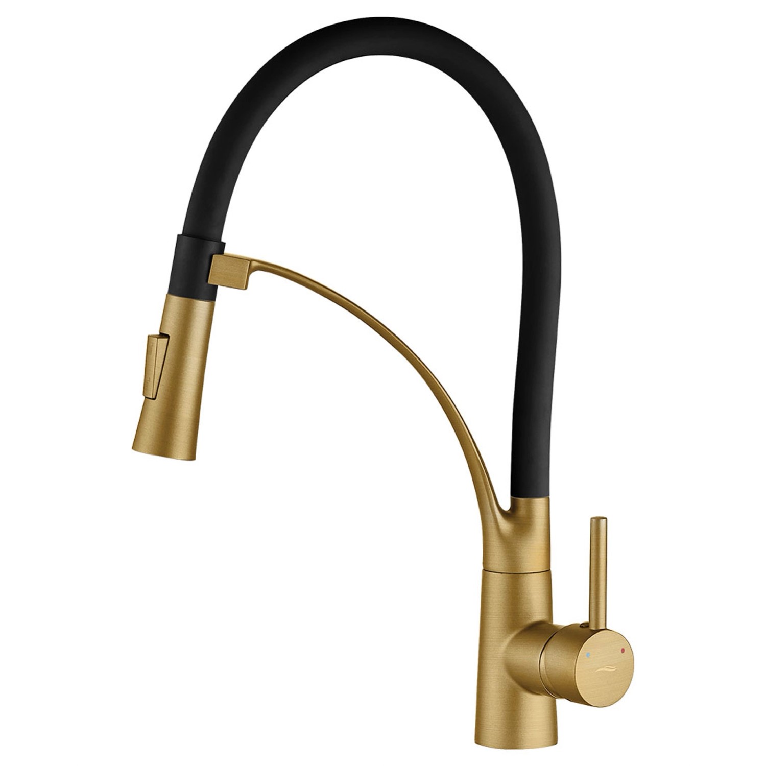 Kuchinox Bateria kuchenna Olor złoto