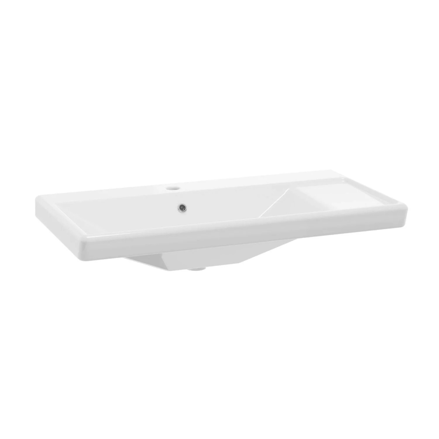 Deftrans Umywalka Bonito 80 PR wpuszczana 81x16x42