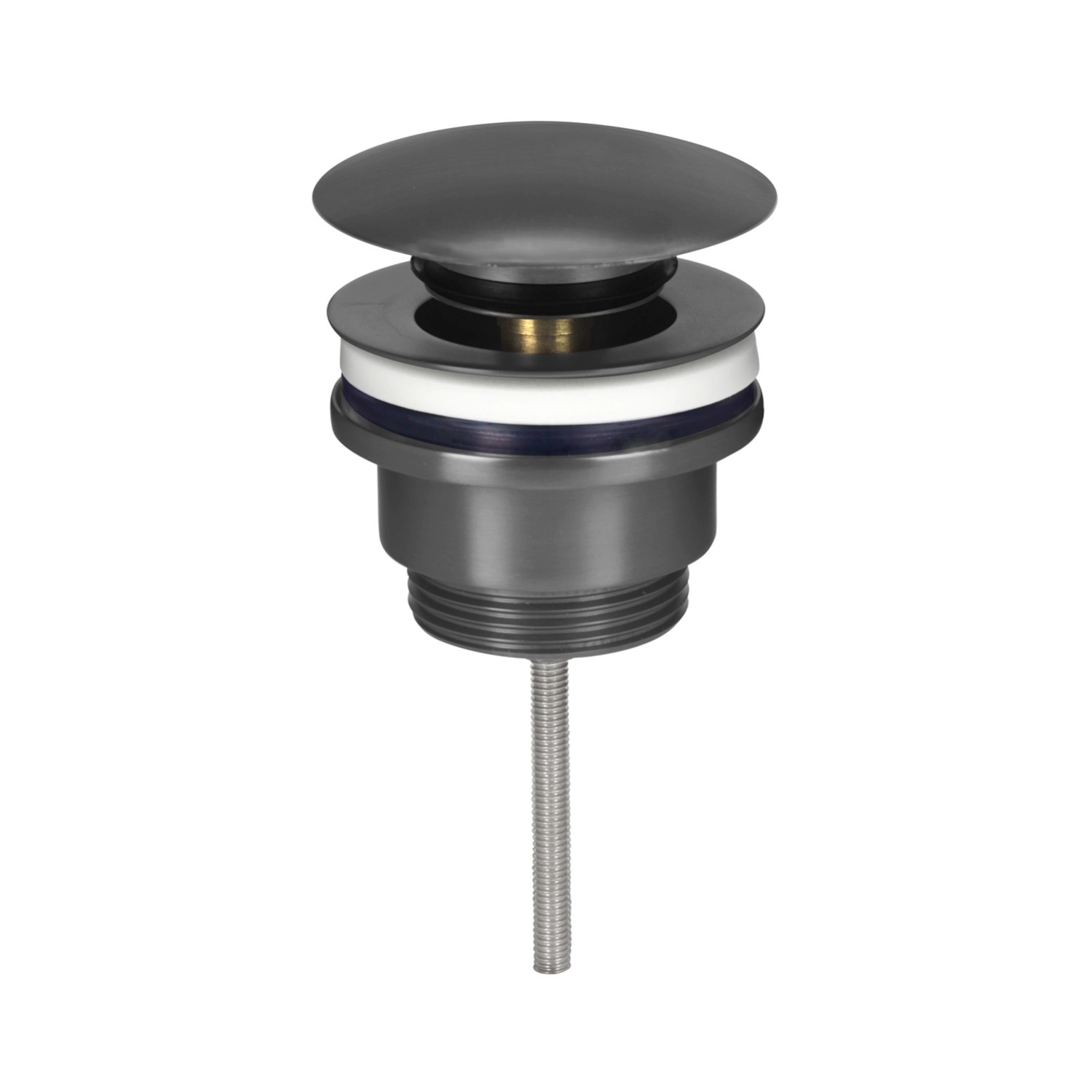 Tycner Korek do umywalki klik-klak grafitowy