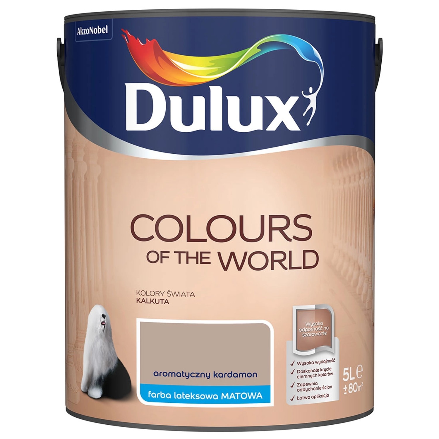 Farba Dulux Kolory Świata aromatyczny kardamon 5 l
