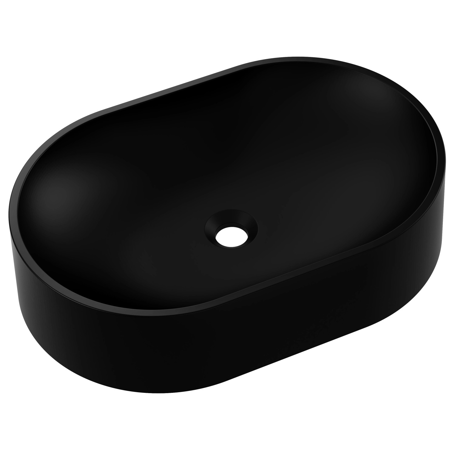 AXIS GROUP Umywalka Olib nablatowa granitowa czarna