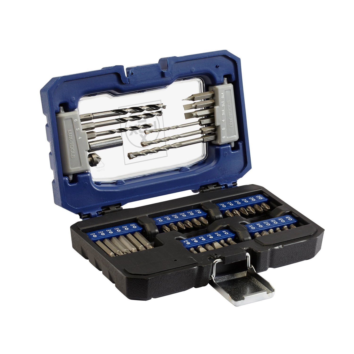 LUX Zestaw wierteł i bitów, 41-częściowy