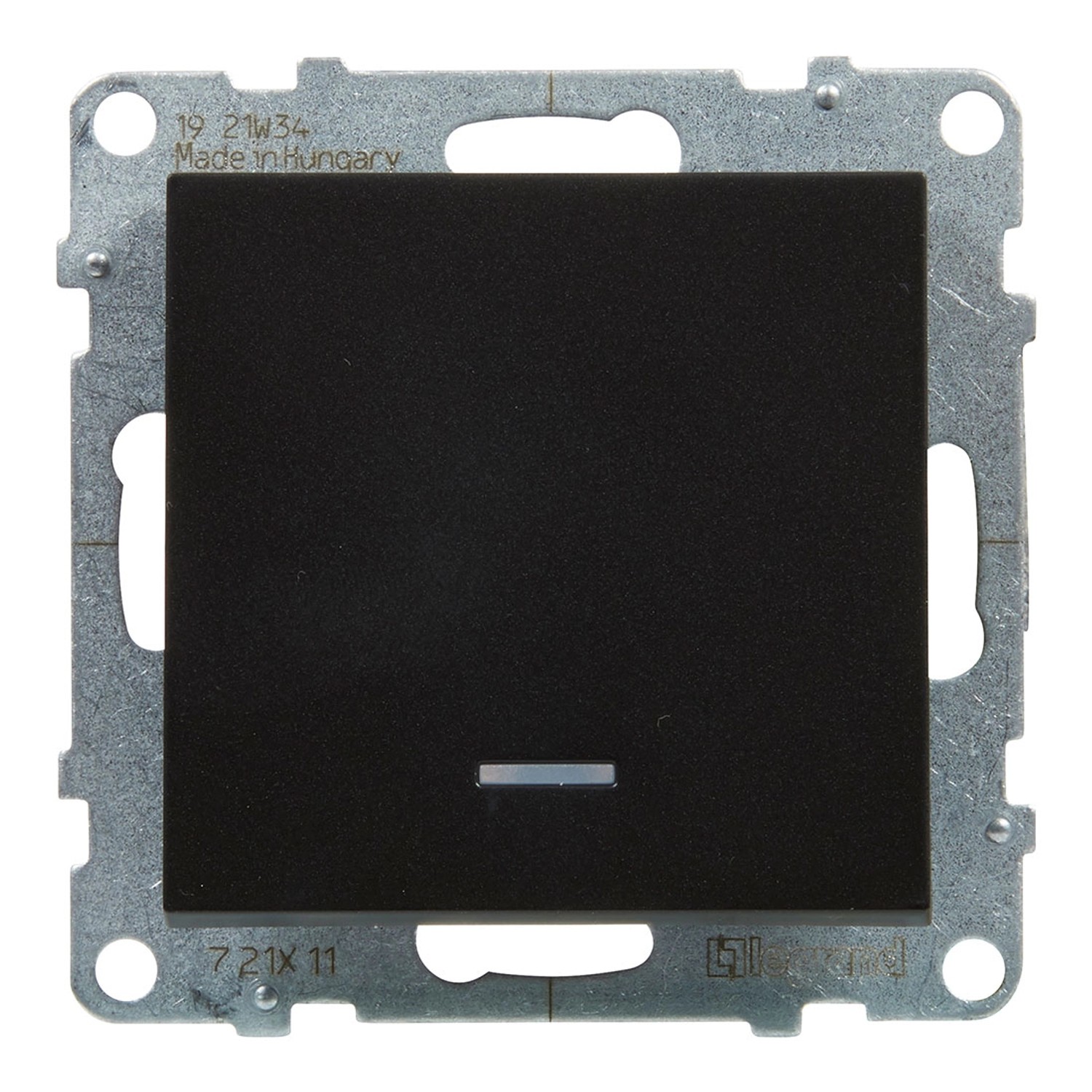 Łącznik jednobiegunowy podświetlany SUNO 10 AX 250 V zaciski automatyczne czarny