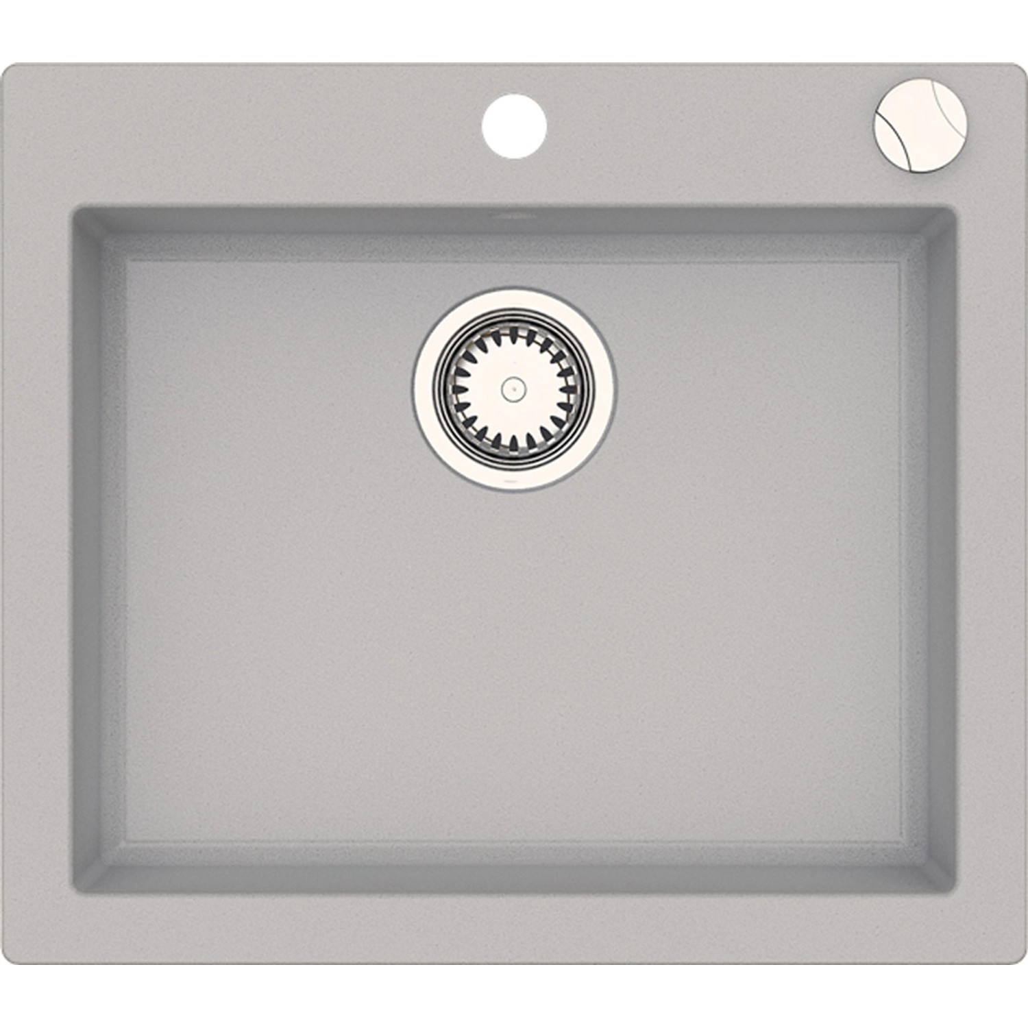 Zlewozmywak Mojito 6 1-kom. szary 57x50 cm