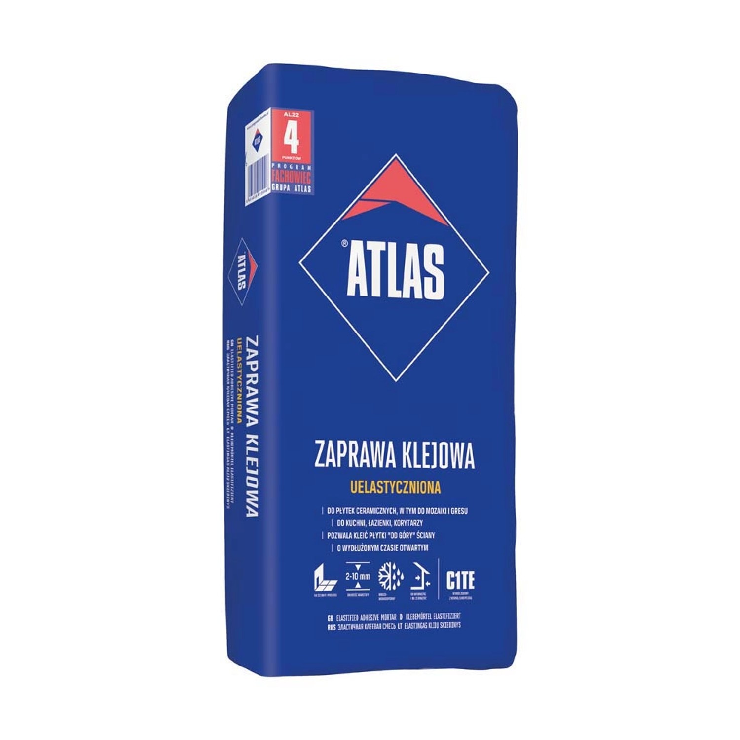 Atlas Zaprawa klejąca uelastyczniona GLE 22,5 kg