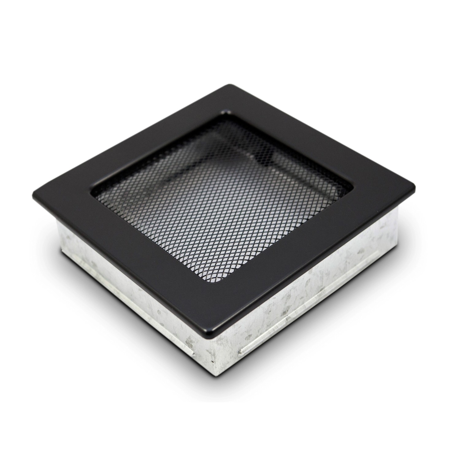 4 Fire Kratka kominkowa czarna 17 cm x 17 cm