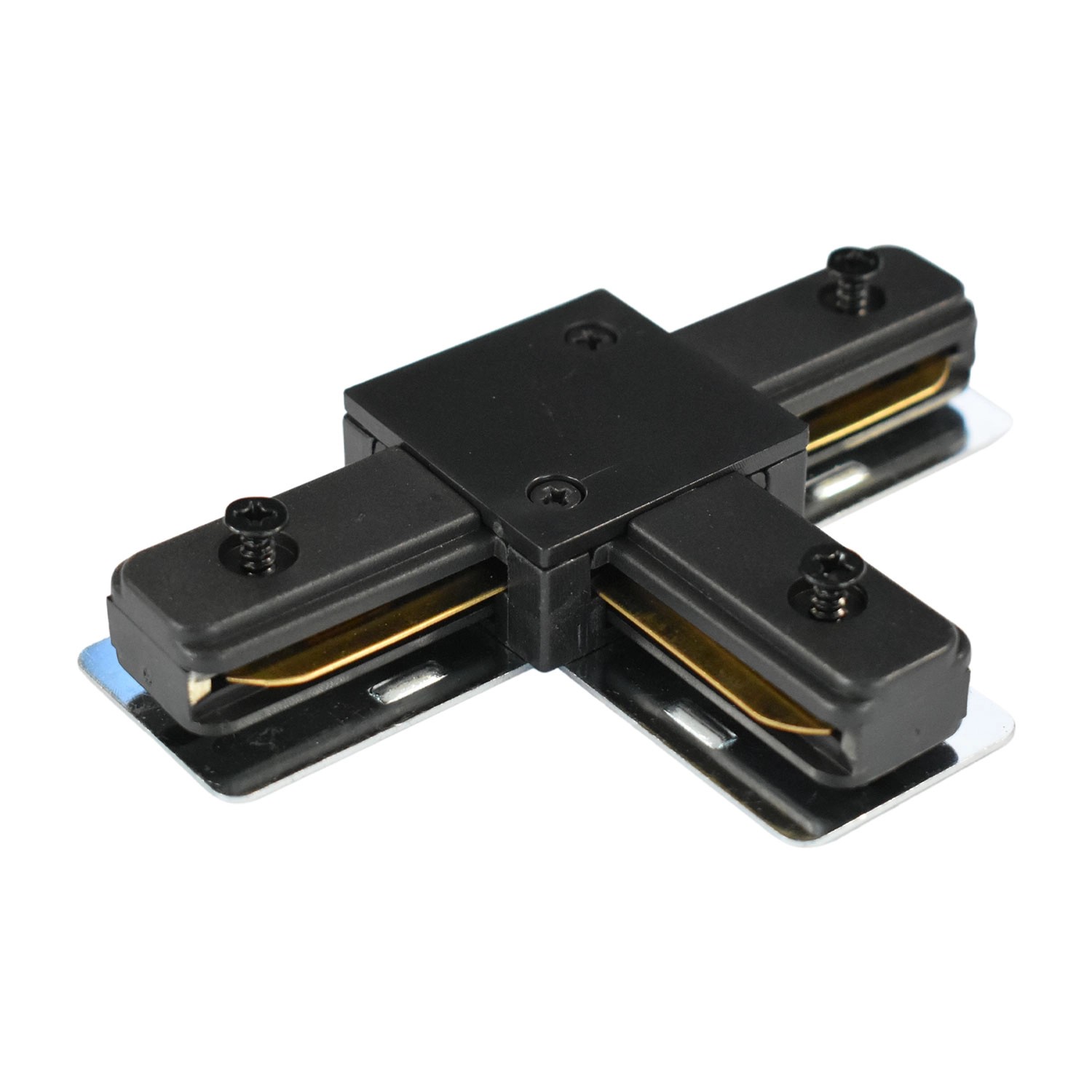 MiLAGRO Łącznik T Track 1-obwodowy czarny