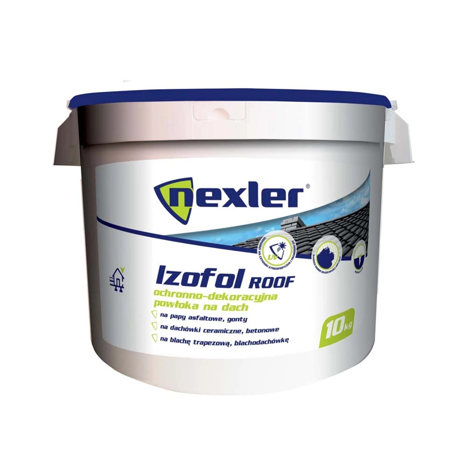 Powłoka Nexler Izofol Roof grafit 10 kg