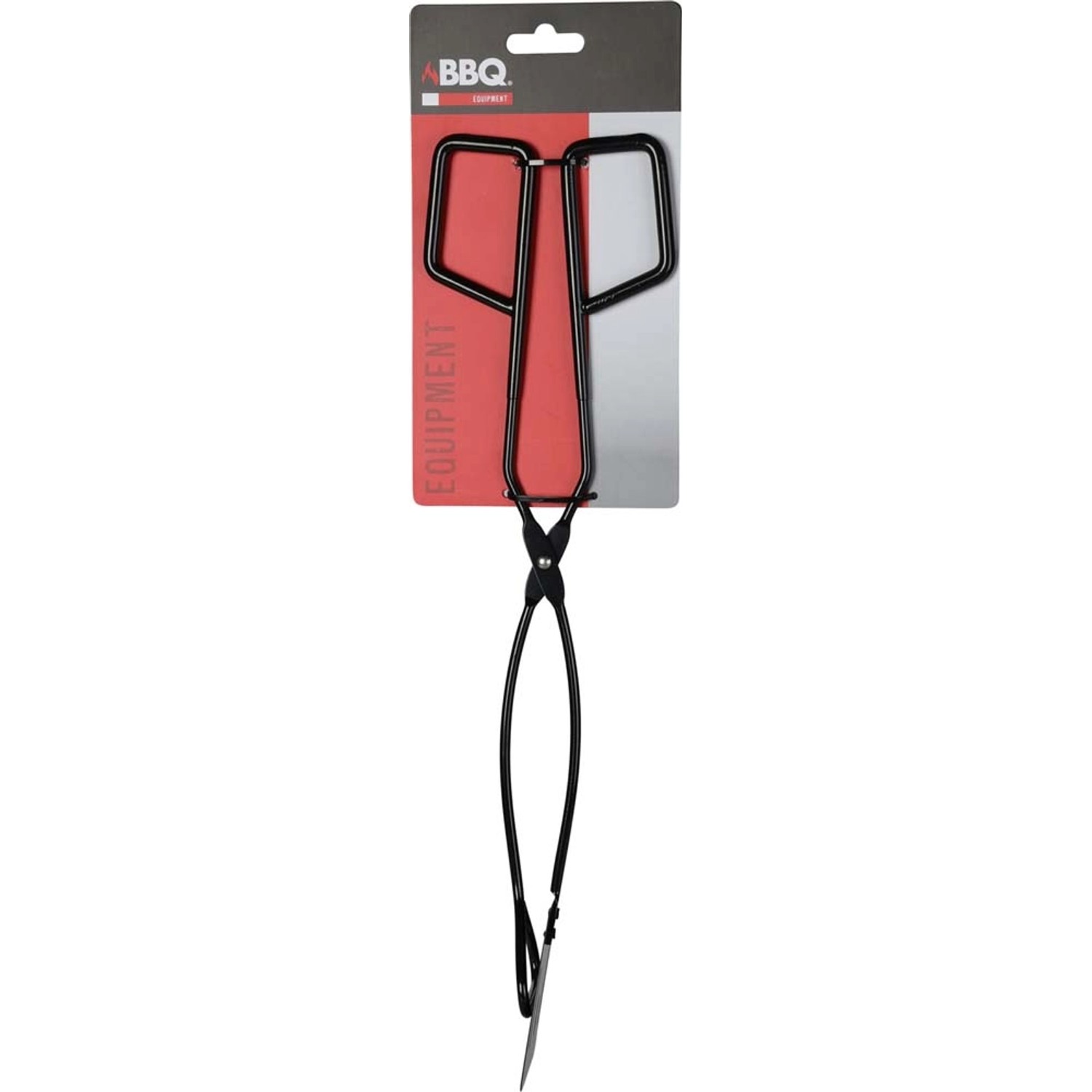 Szczypce BBQ czarne - 17 x 12 cm