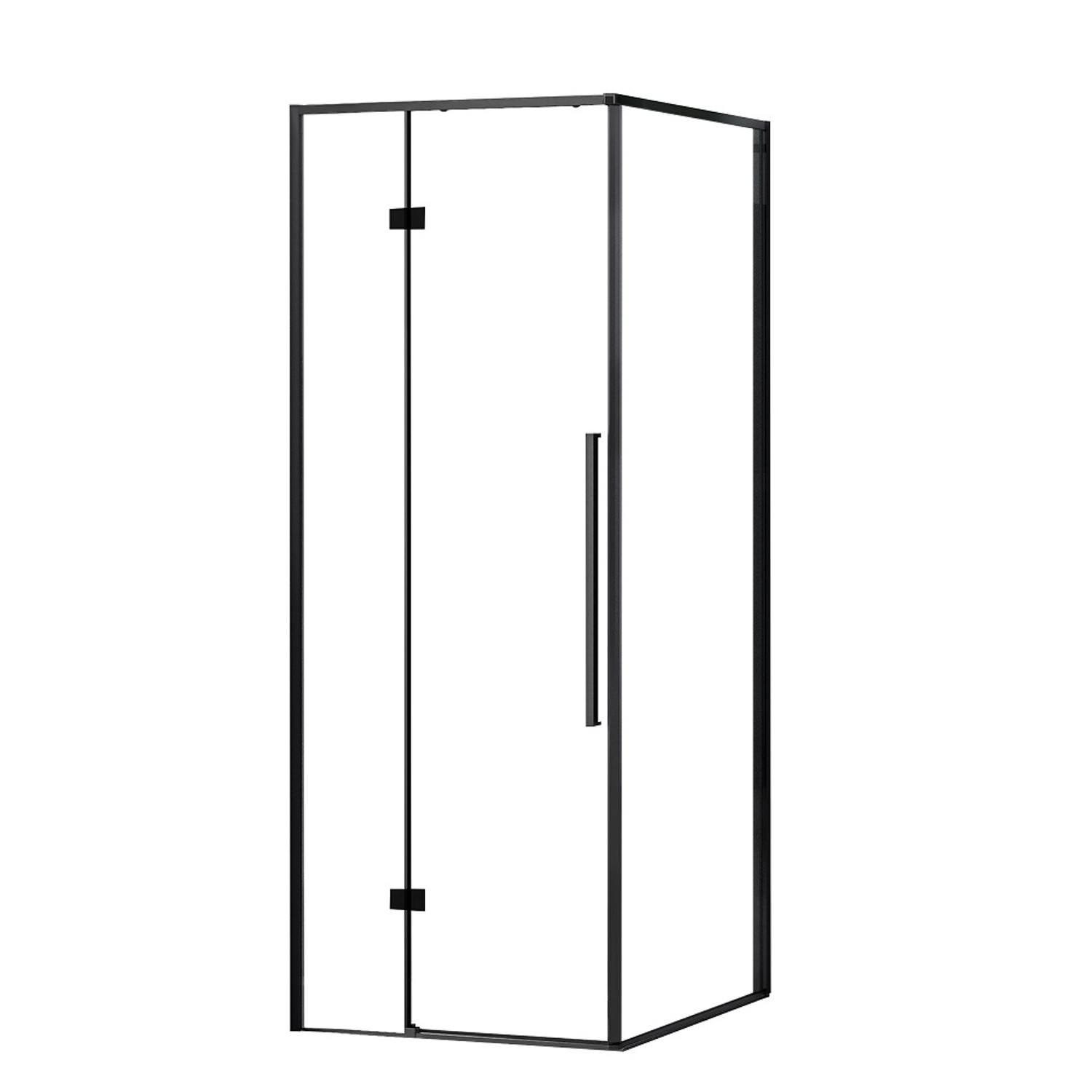 Kabina prysznicowa Largo 90 czarna L/P