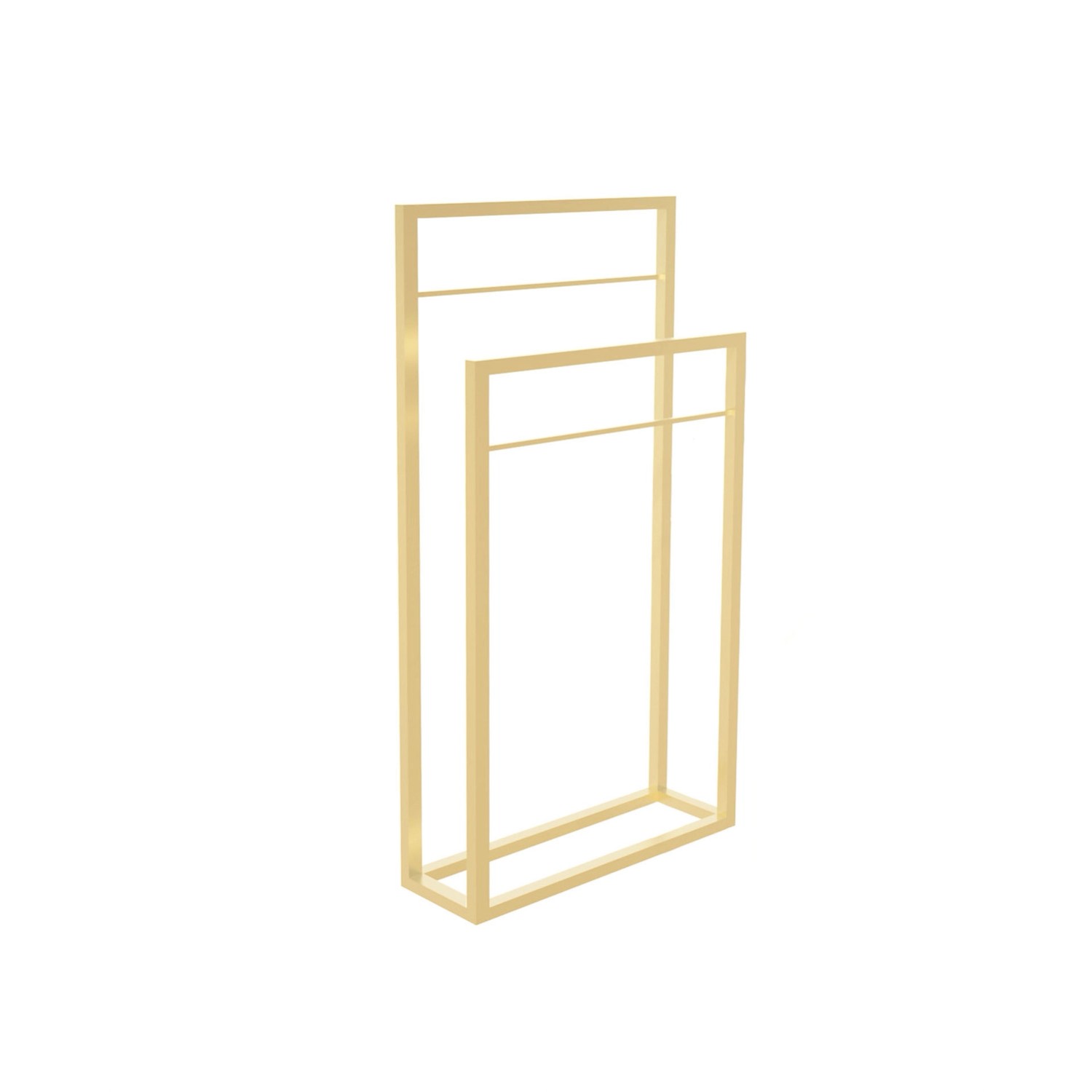 Wieszak na ręczniki Frode II Gold 60x25x90