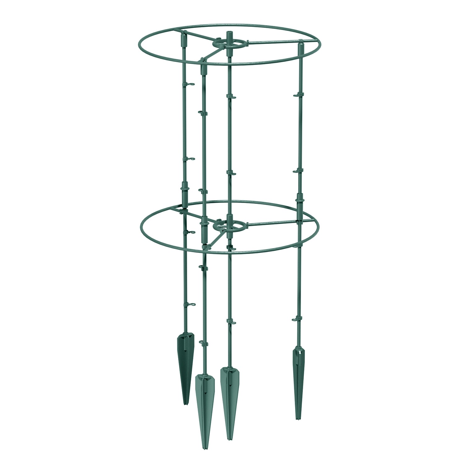 Prosperplast podpora okrągła zielona - 35 x 35 x 80 cm