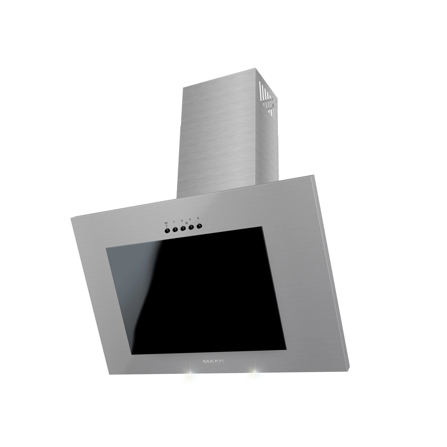 Okap kominowy Vertical LED+ satyna 60 cm