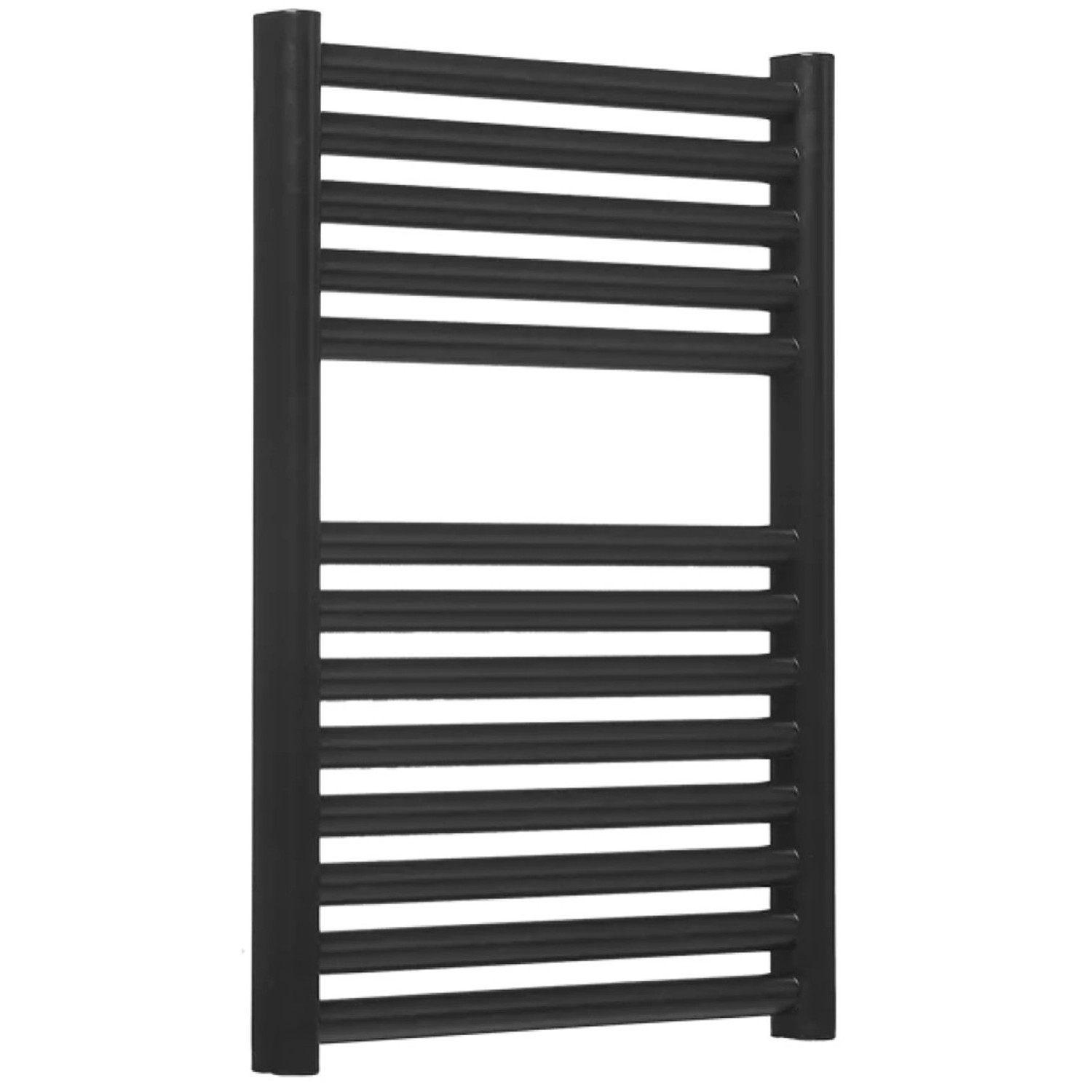 Luxrad Grzejnik łazienkowy Ares czarny 64,8 x 45 cm