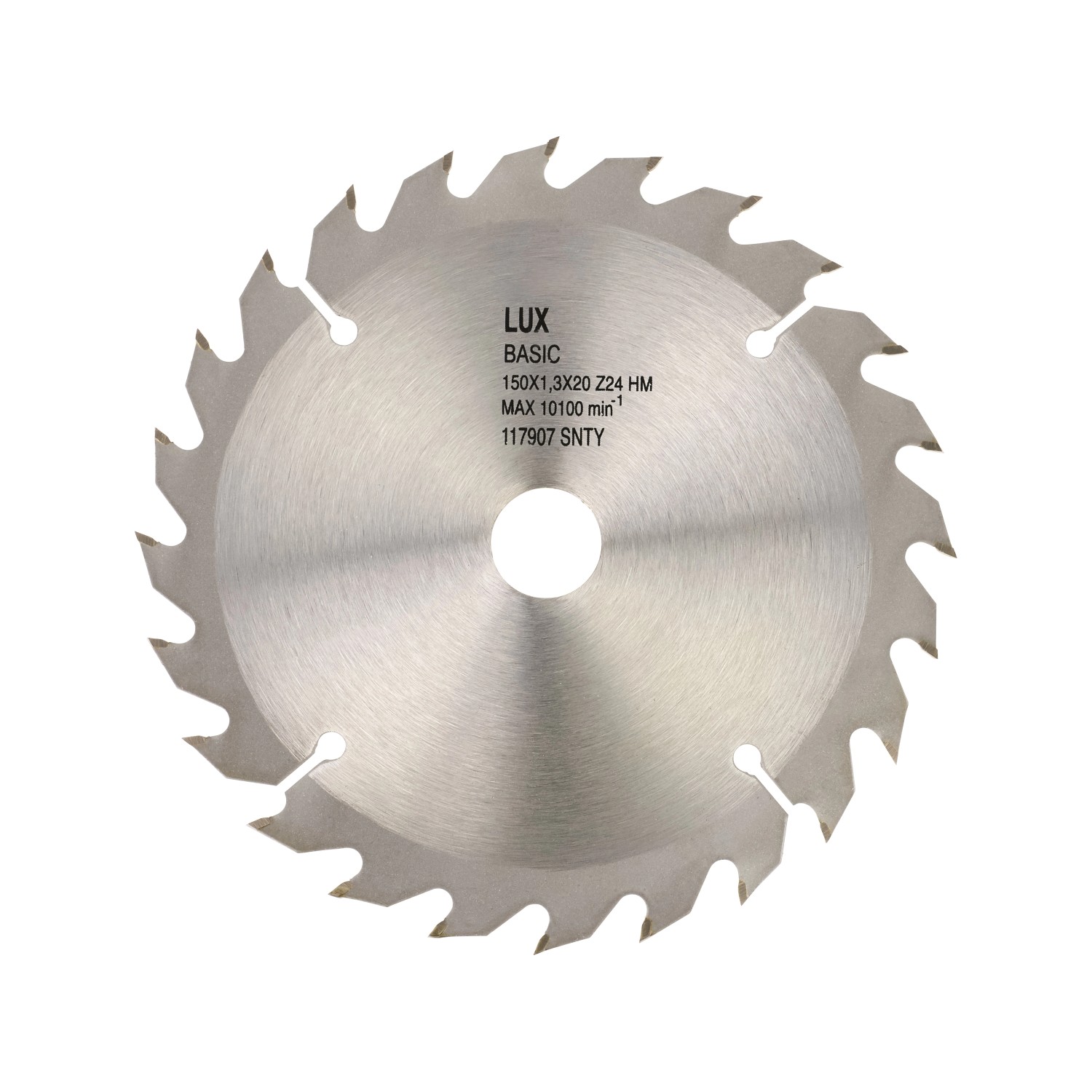 LUX Tarcza zębata HM 185 mm x 20 mm 24 zęby