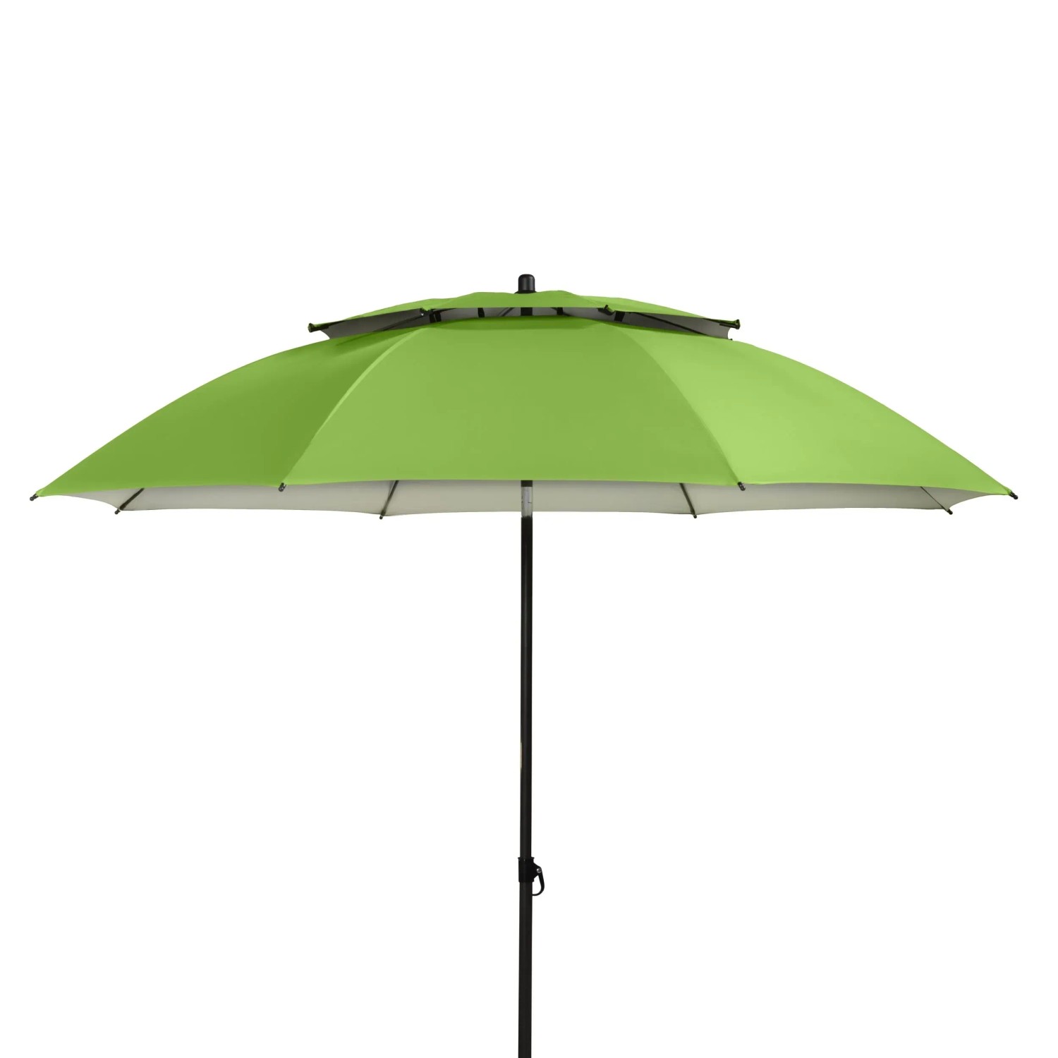 Parasol ogrodowy WINDPROFI zielony - śr. 200 cm
