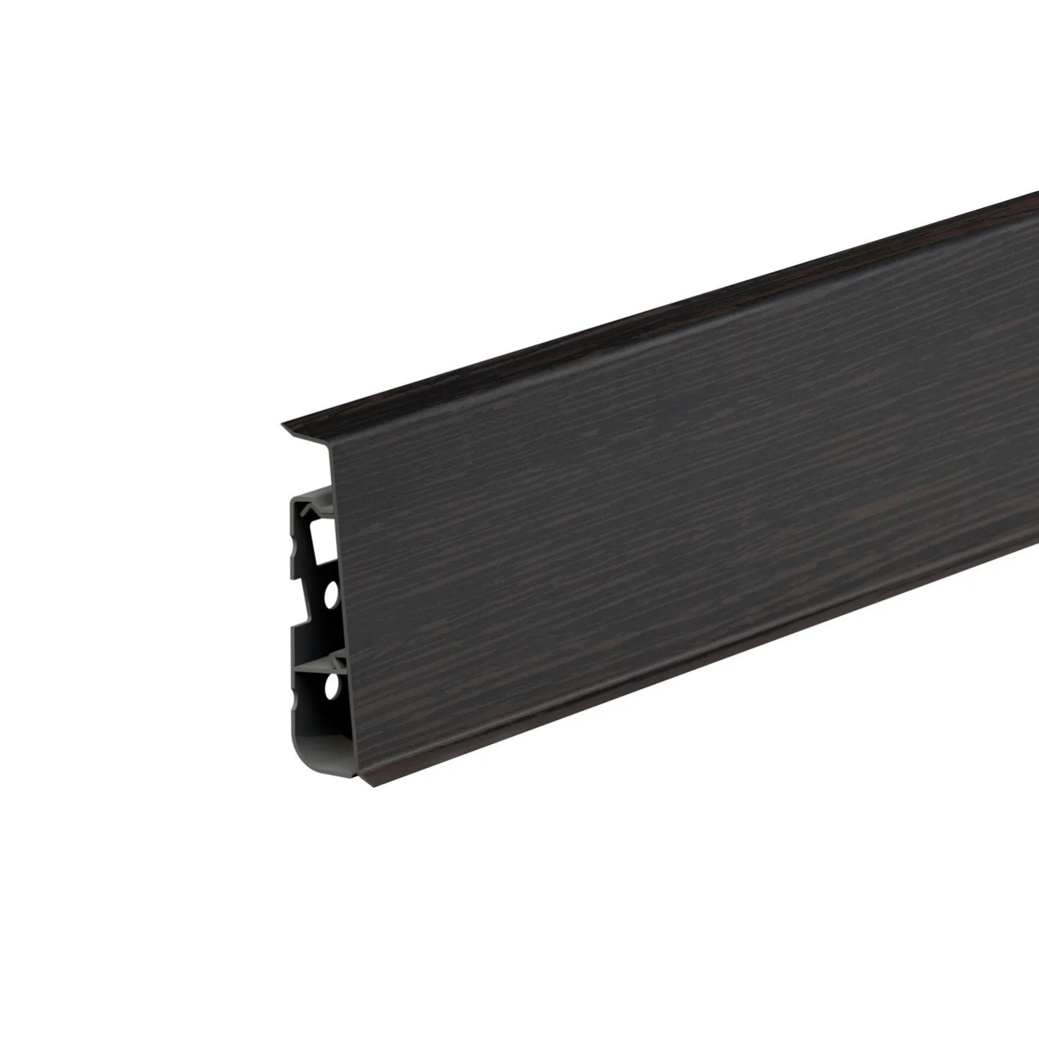 Cezar Listwa przypodłogowa Hi-Line PVC Wenge Ciemny 75x22x2500