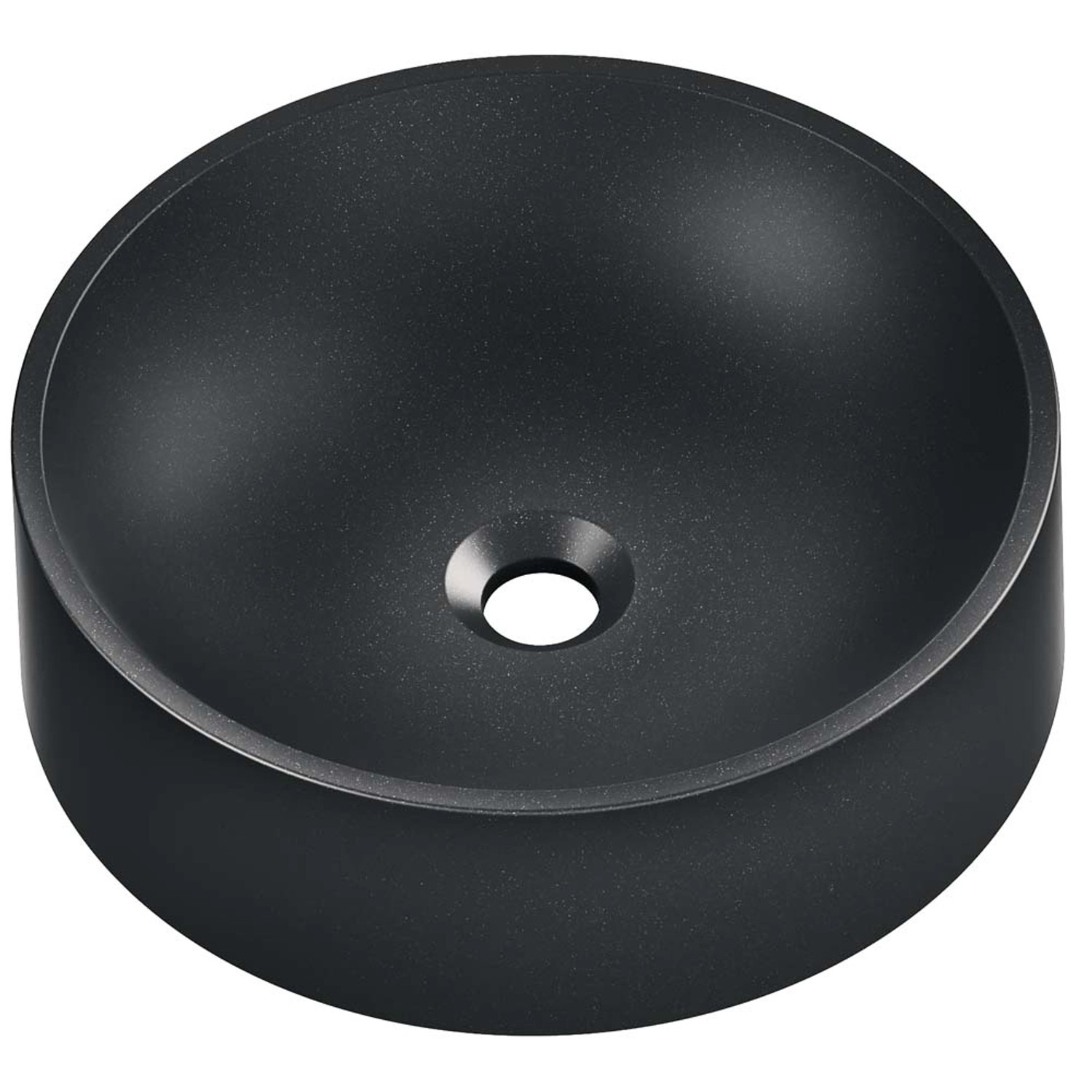 Axis Umywalka MAUN 40 nablatowa granitowa grafitowy