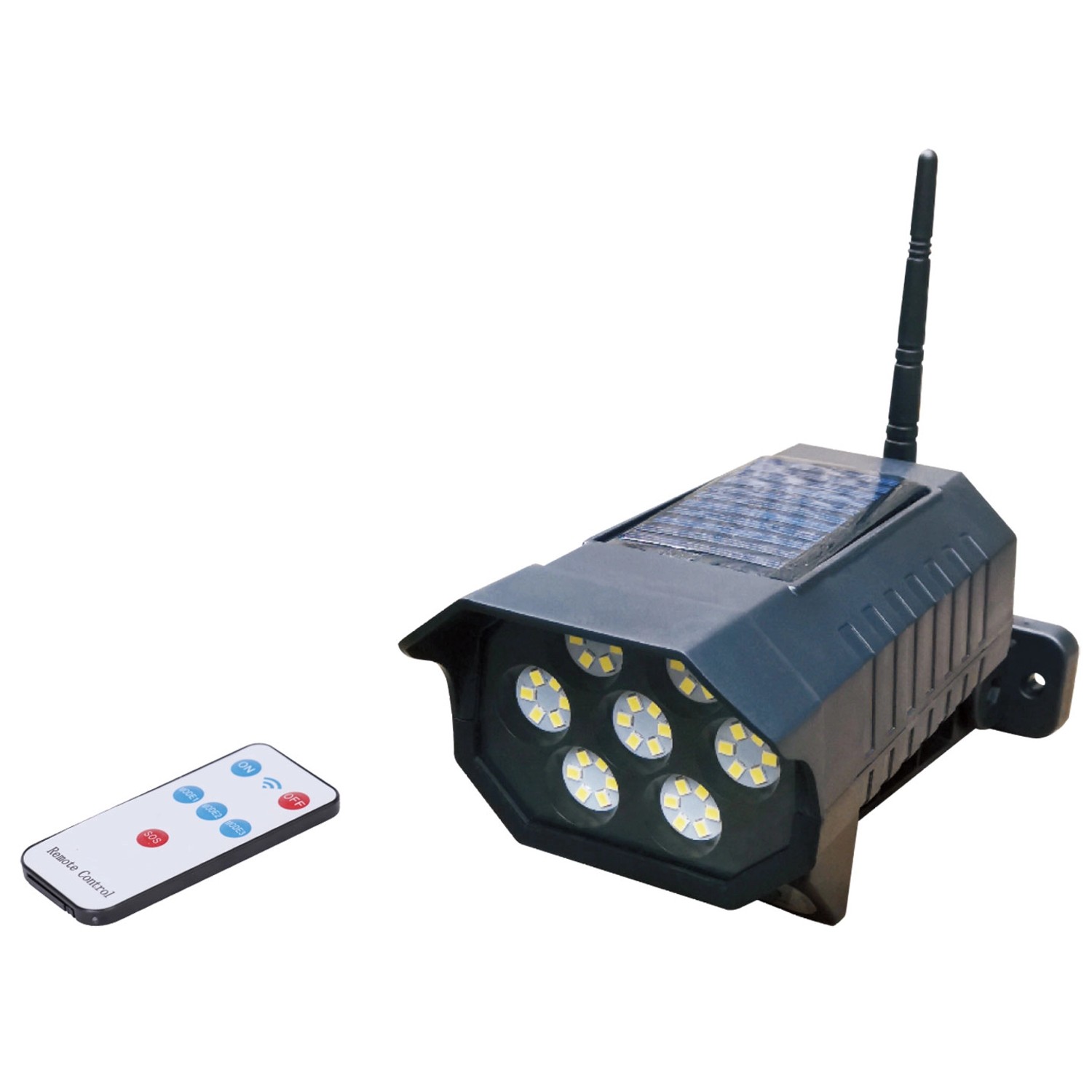 Düwi Lampka solarna z pilotem atrapa kamery 0,5W 6500-7000K 300lm