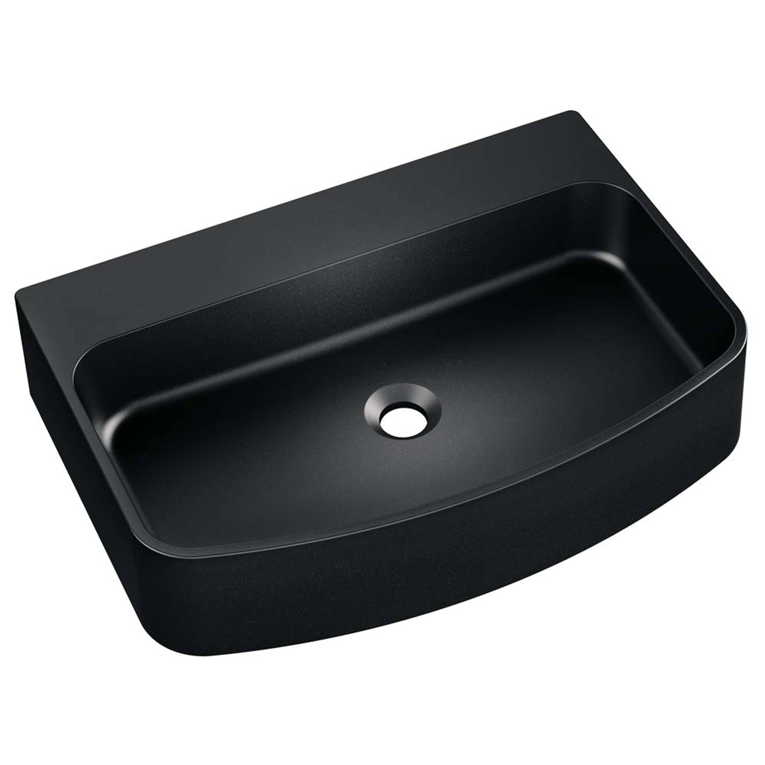 Axis Umywalka MOLAT 60 nablatowa granitowa grafitowy