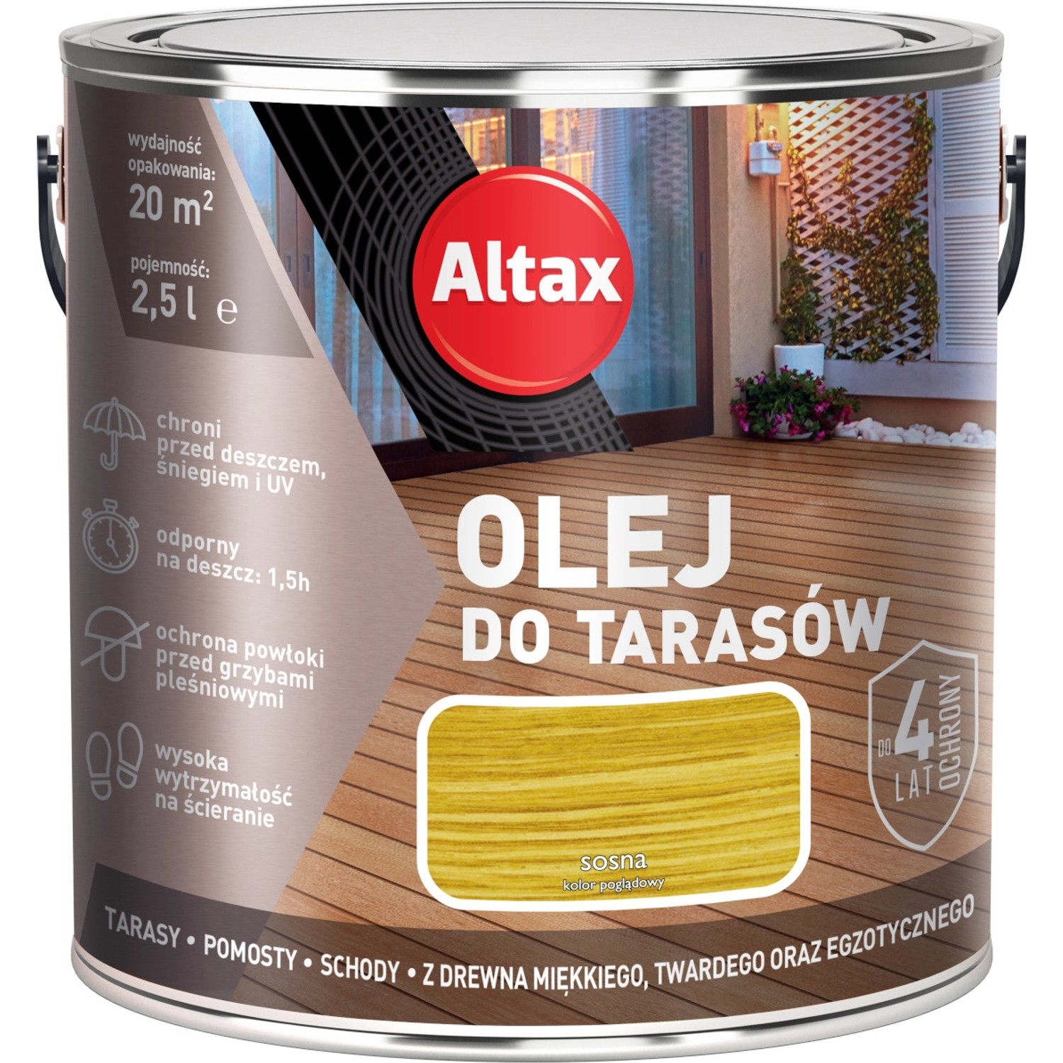 Altax Olej do tarasów sosna 2,5L