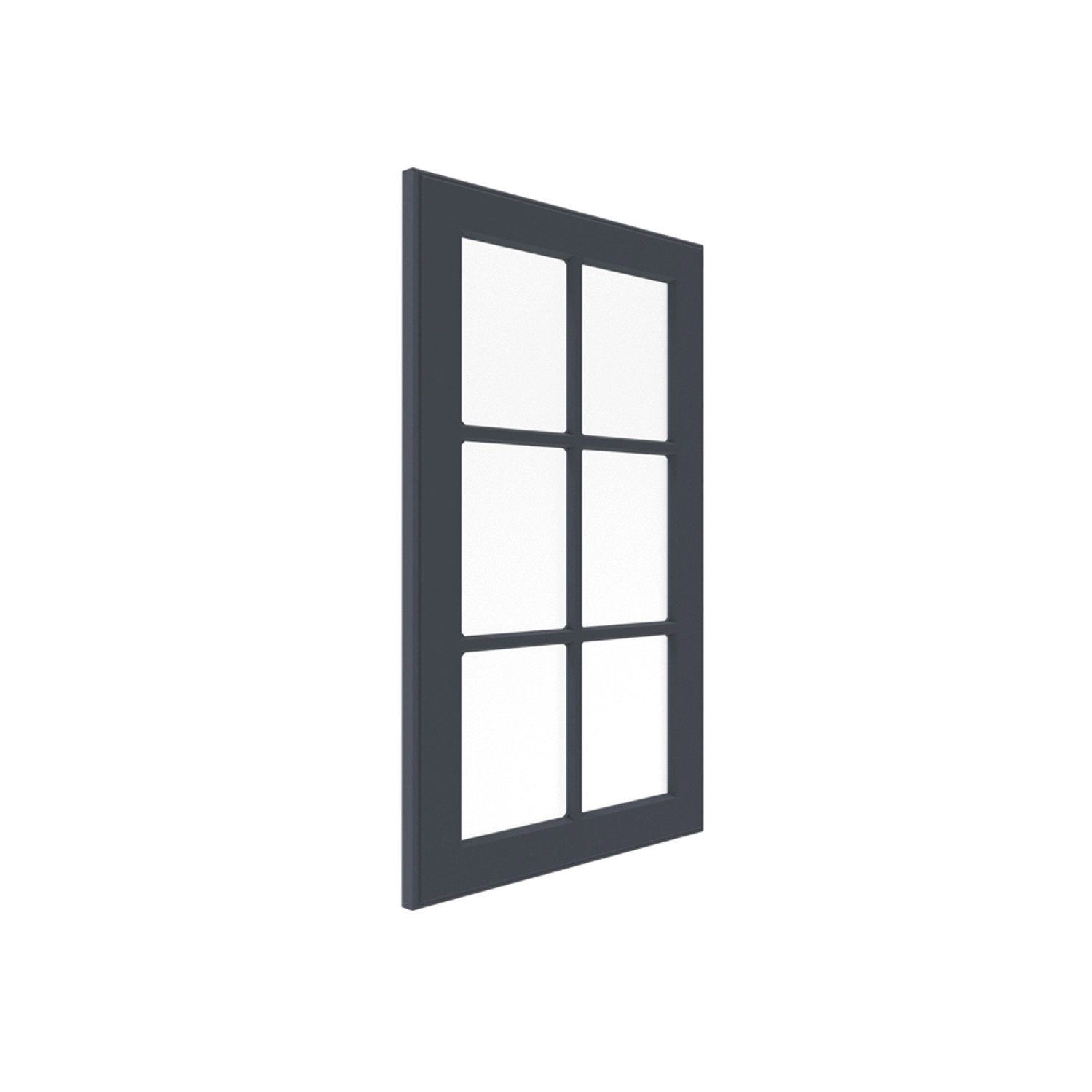 Front Modena witryna 40 x 71 cm indigo mat