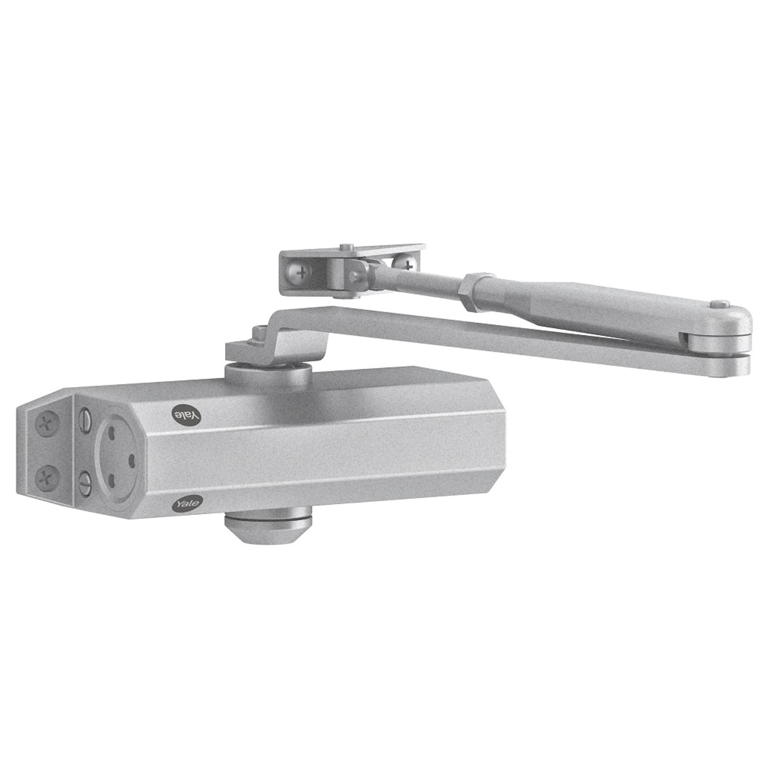Yale Zamykacz 3500 srebrny do drzwi 80 kg