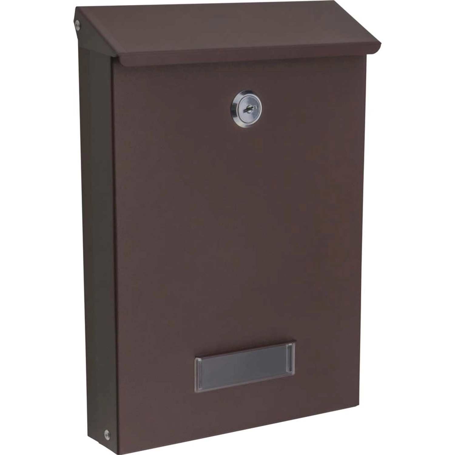 Skrzynka na listy SIENA brąz mat 18,3 x 26 cm