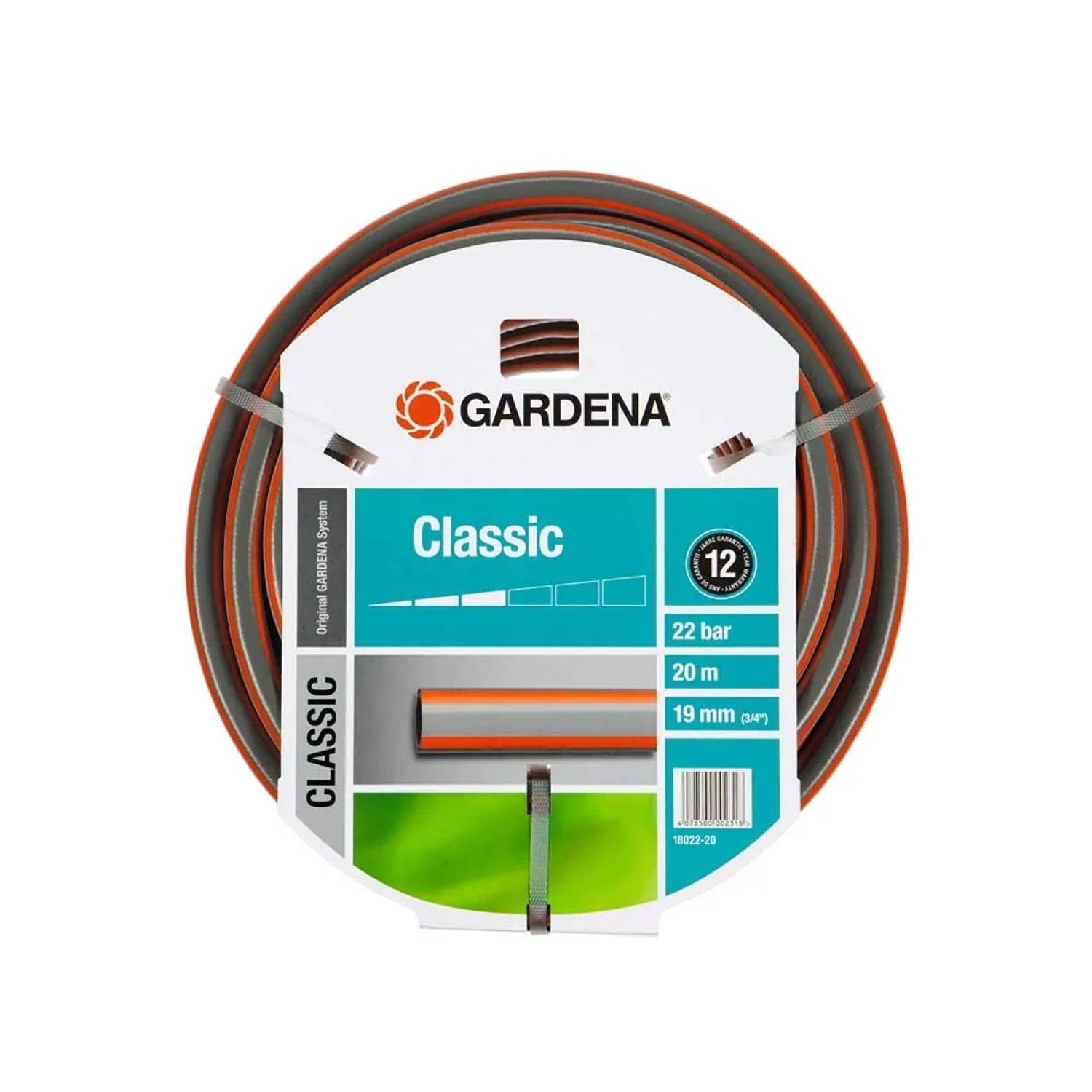 Gardena Wąż ogrodowy Classic 19 mm (3/4") długość 20 m