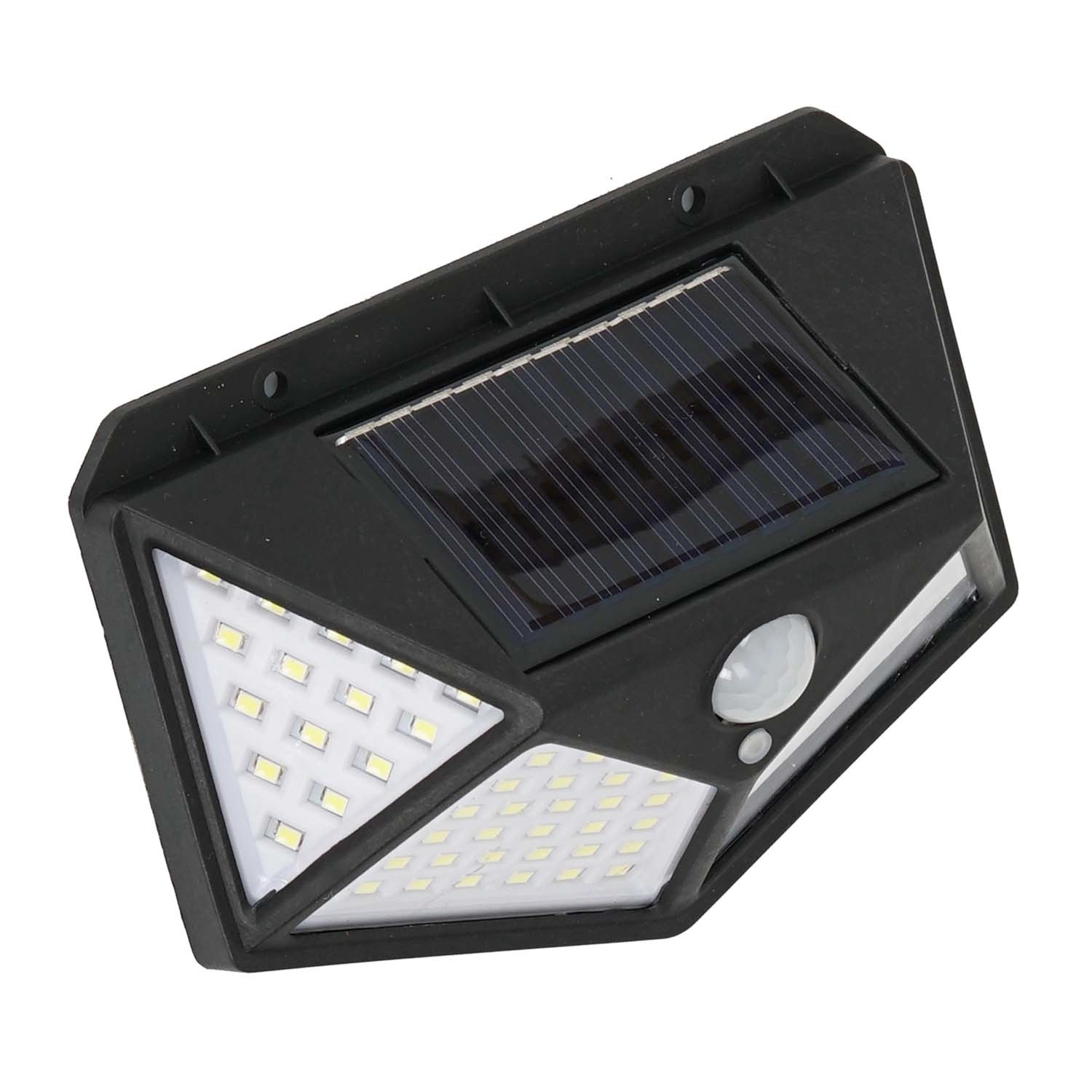 Eko-Light Lampa solarna Batman 3W 6500K 50-70lm IP44 czarna