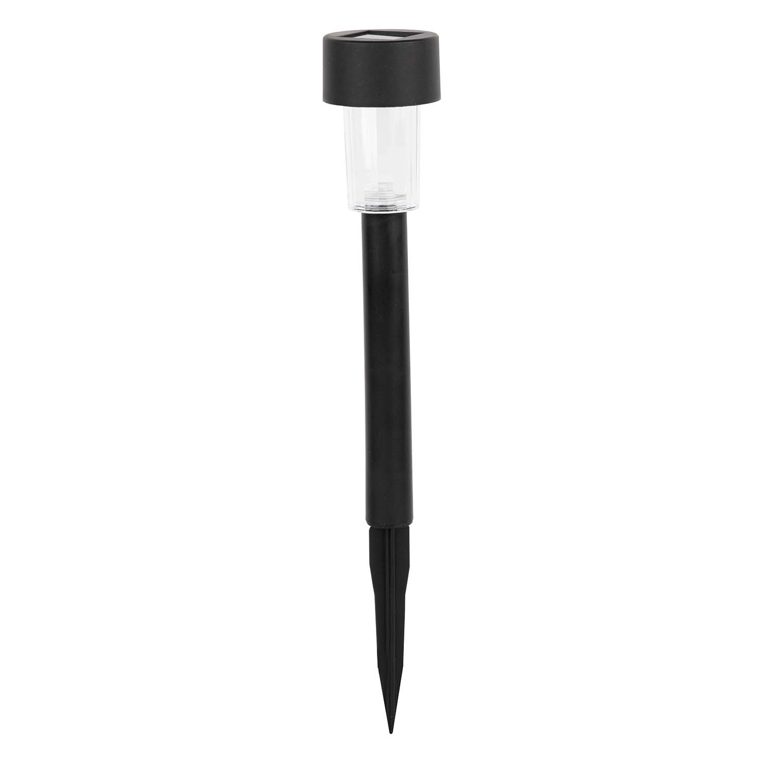 Lampa solarna LED ISKRA czarna 4,5 cm