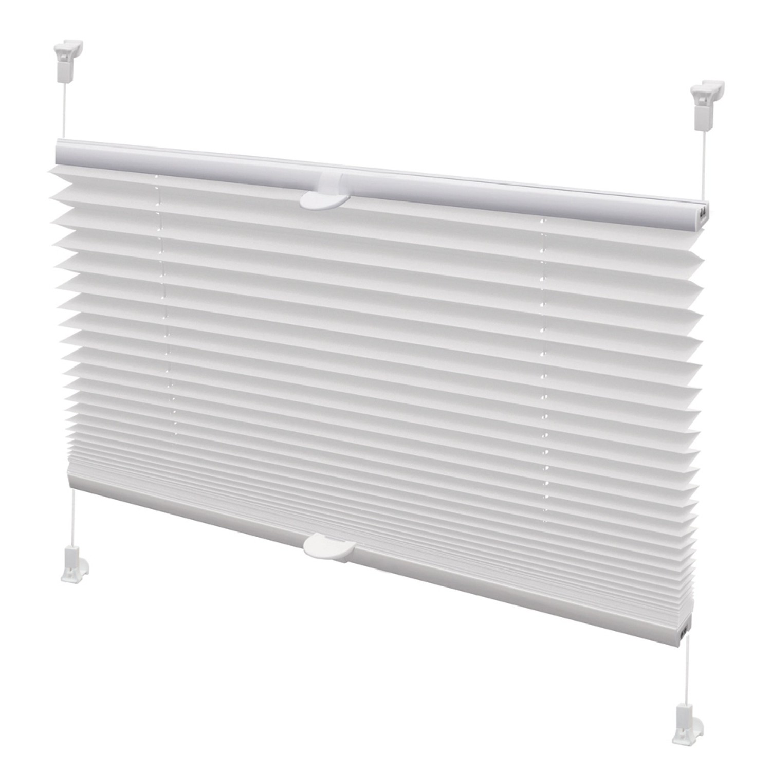 Roleta plisowana VERONA biała 80 cm x 150 cm