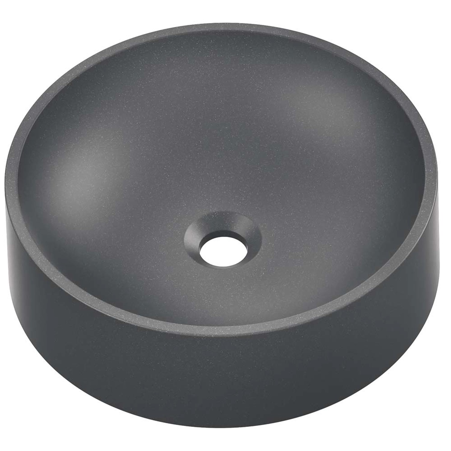 Axis Umywalka MAUN 40 nablatowa granitowa grafitowy