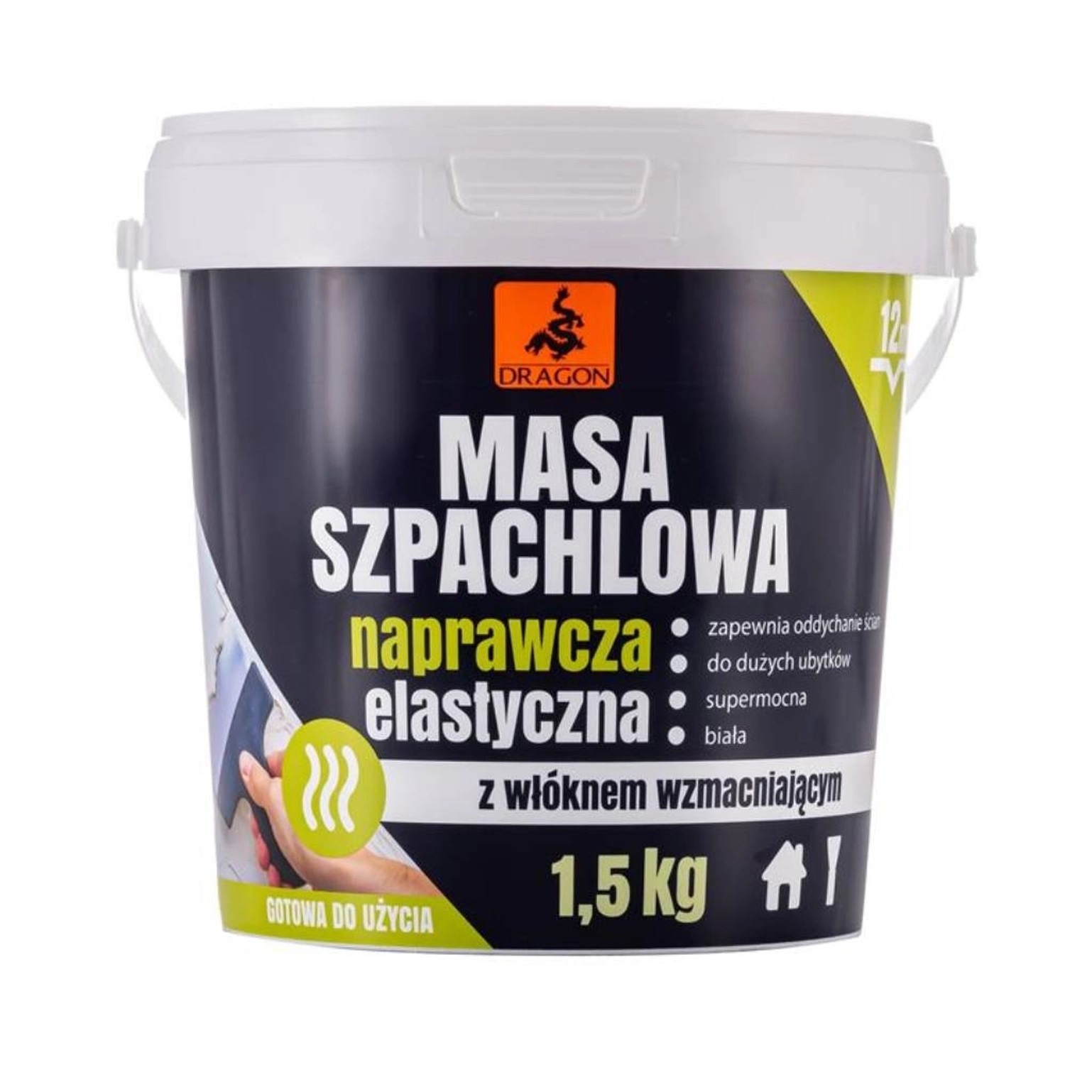 Dragon Masa szpachlowa naprawcza elastyczna 1,5 kg