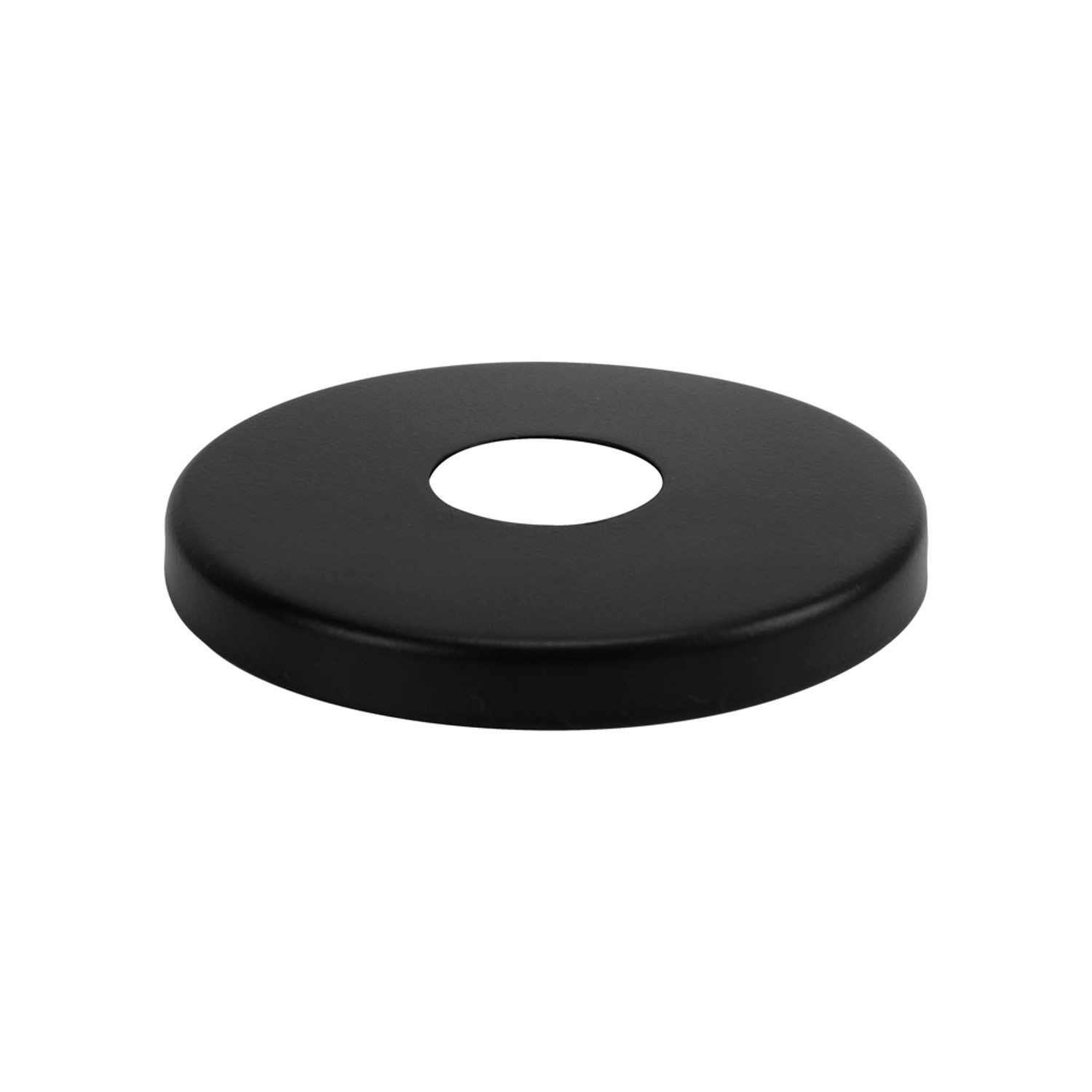 Tycner Rozeta płaska 1/2 - 70 mm czarna