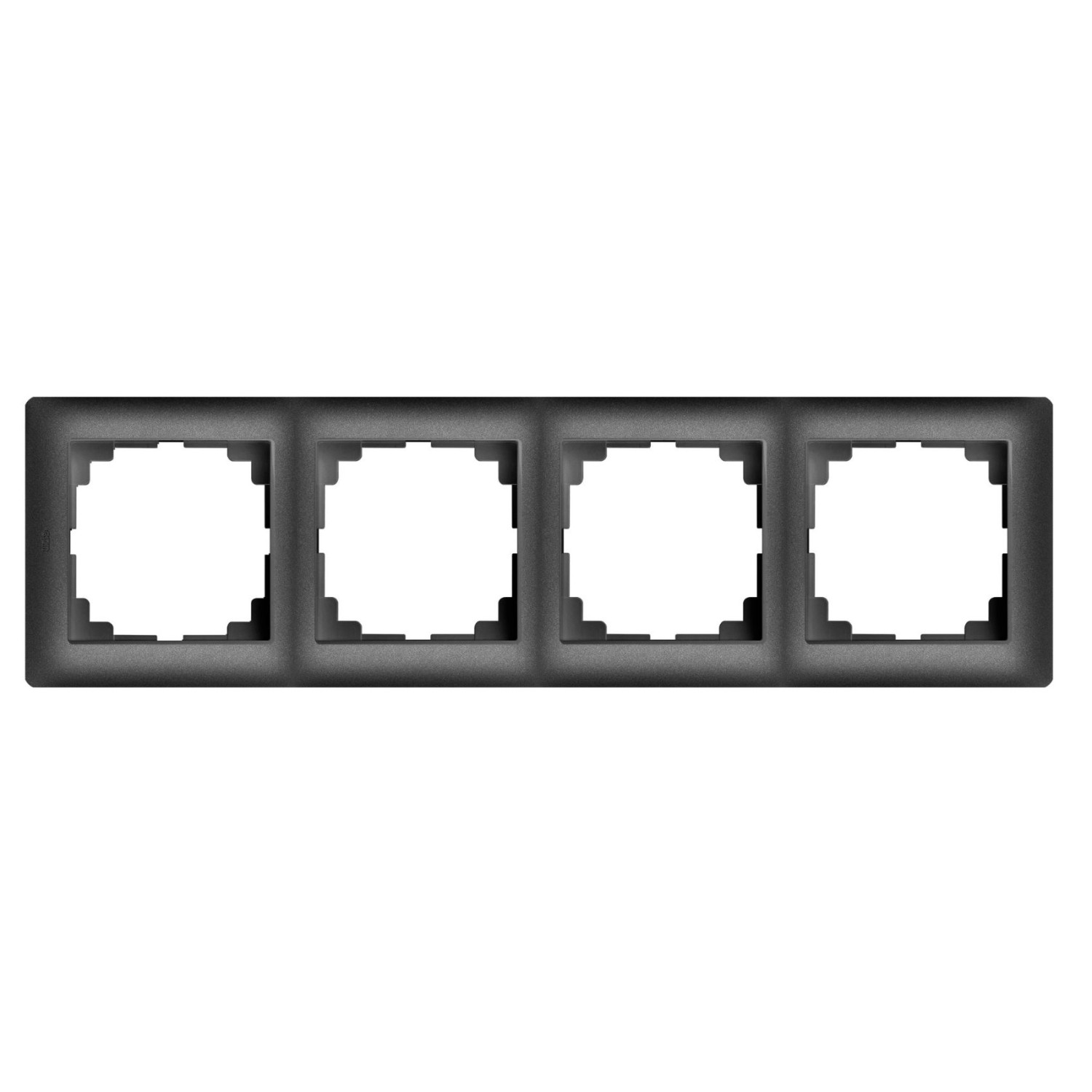 Elektro-Plast Ramka uniwersalna Astoria 4-krotna czarna