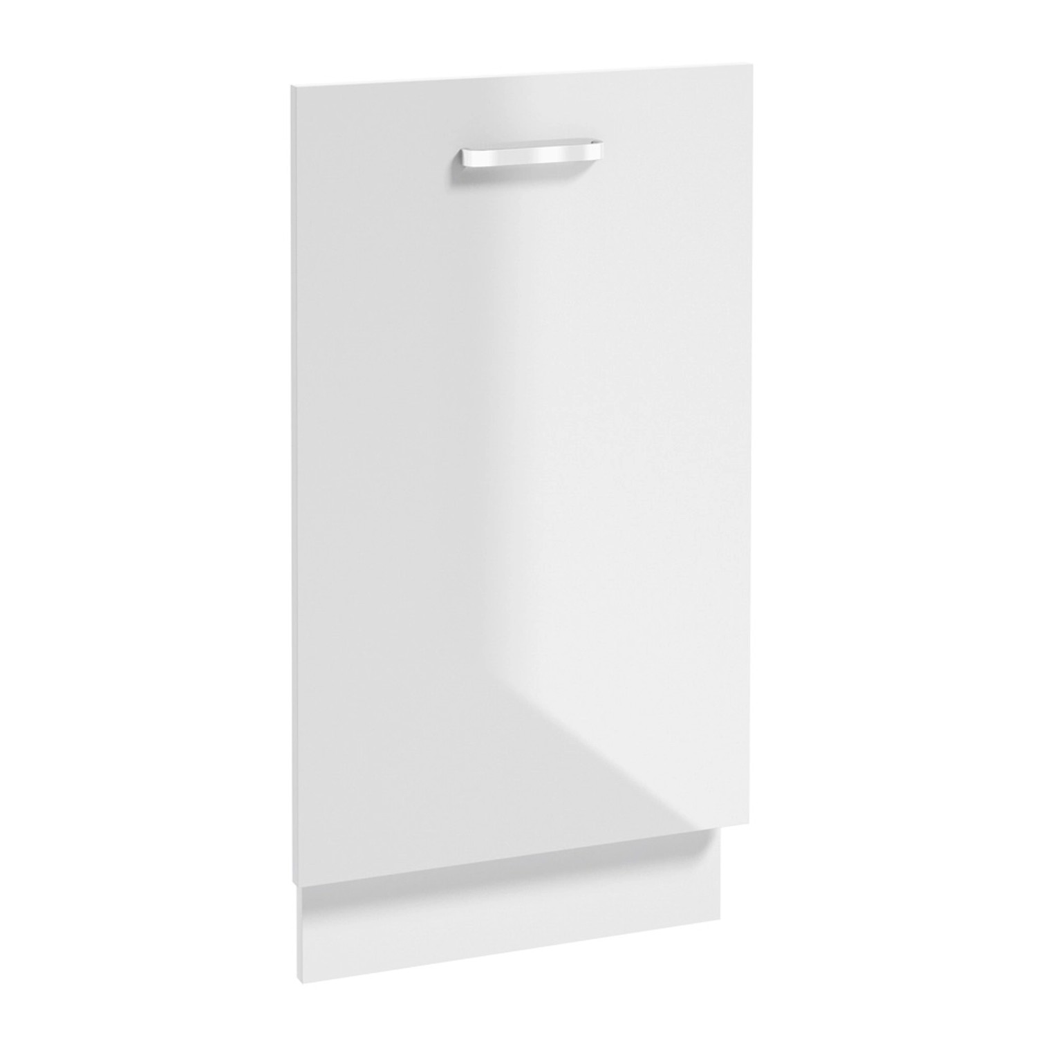 Defra Front do zmywarki NAPOLI biel/chrom 45 cm