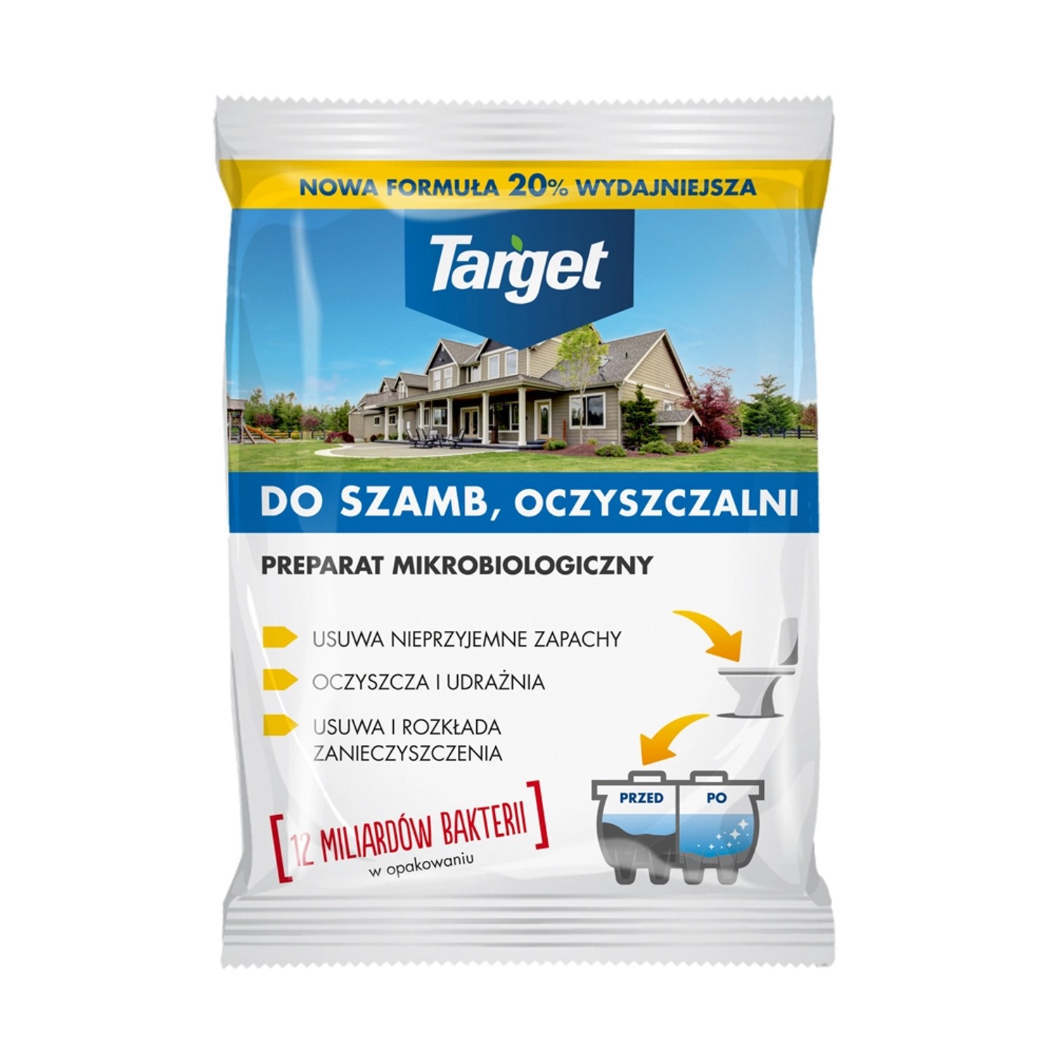Preparat do szamb i oczyszczalni 120g