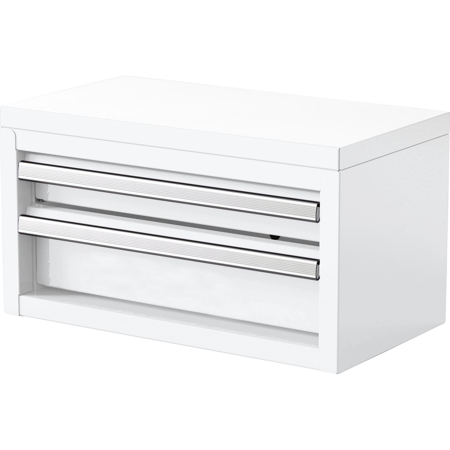 Organizer z 2 szufladami biały