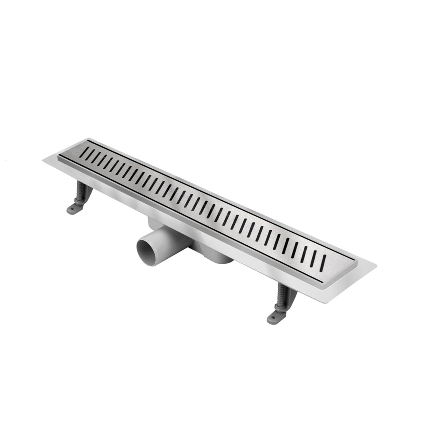 Vogi Odpływ liniowy z rusztem w paski 80 cm