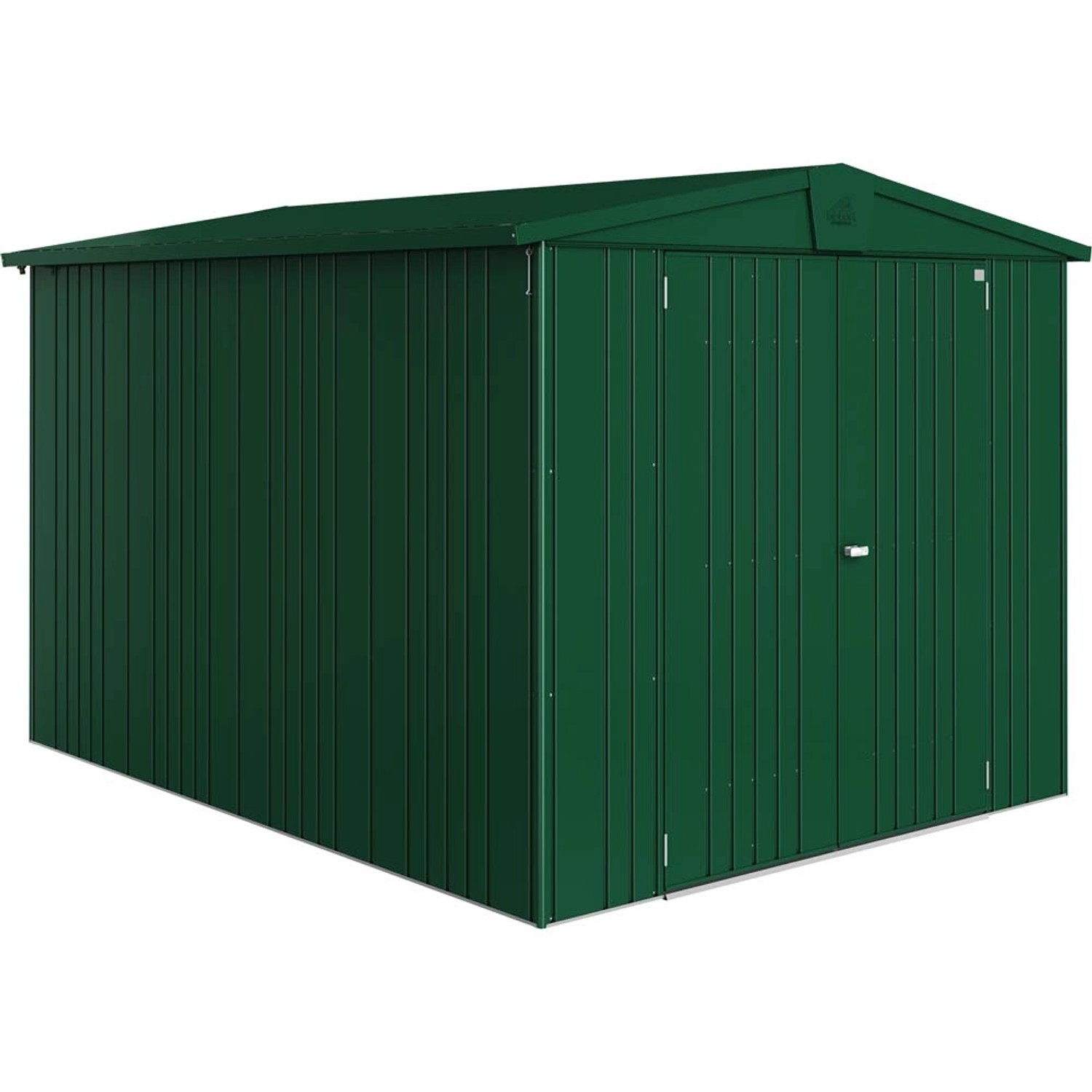 Biohort Domek ogrodowy ciemnozielony drzwi podwójne - 244 x 300 cm