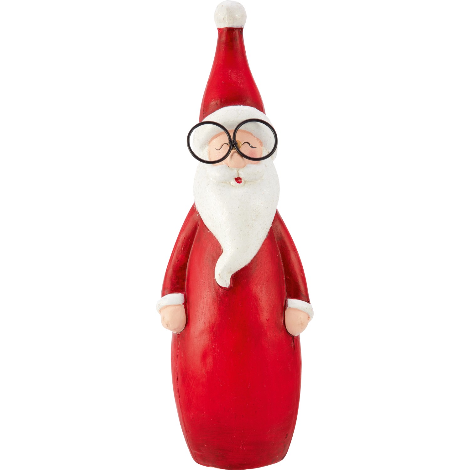 Figura MIKOŁAJ W OKULARACH - wys. 20,5 cm