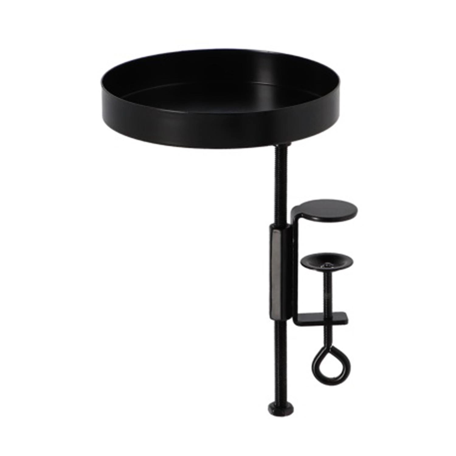 Kwietnik parapetowy czarny - 14 x 14 x 20,9 cm