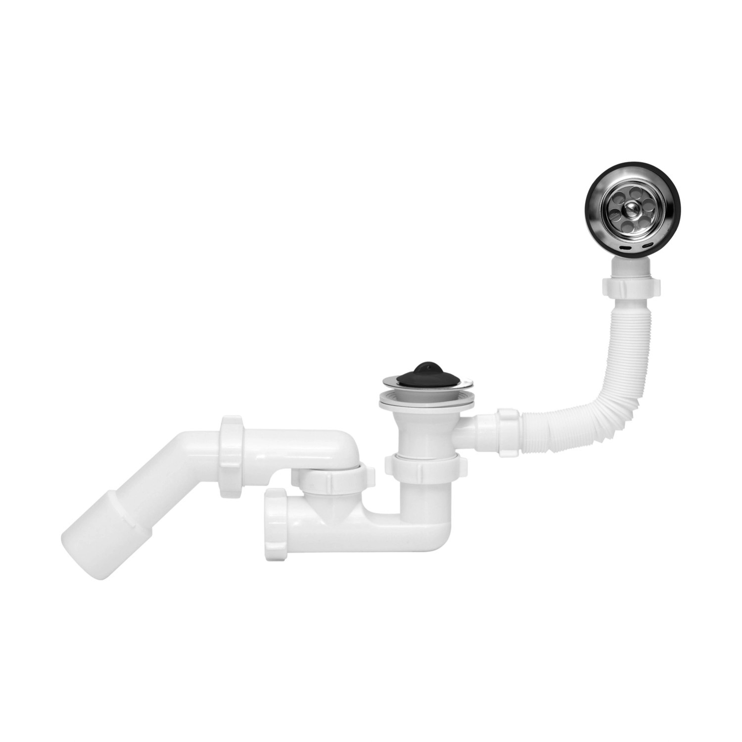 Tycner Syfon wannowy z korkiem 40/50 mm