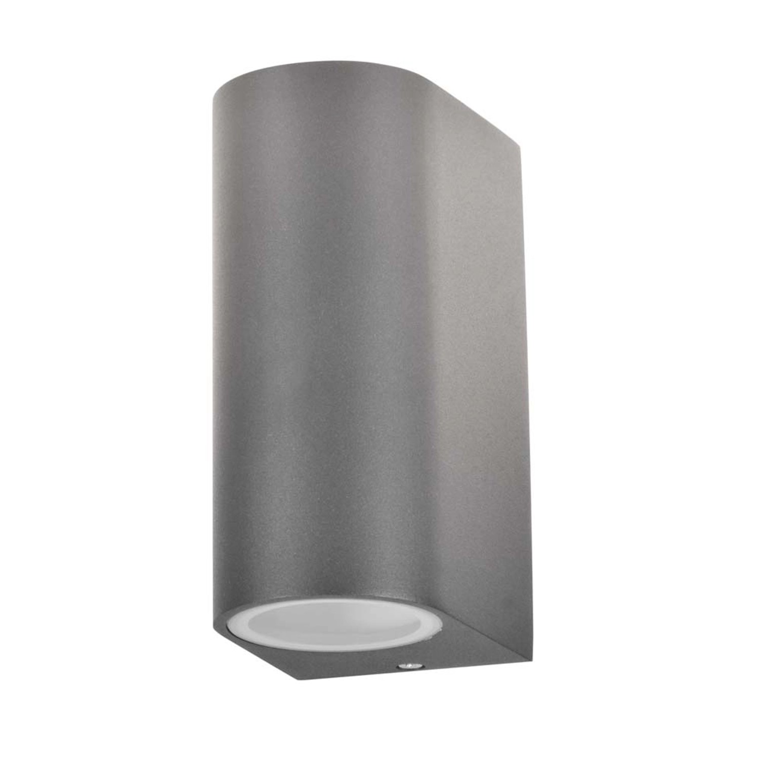 Polux Kinkiet góra/dół BOSTON aluminium okrągły grafit 2x10W GU10